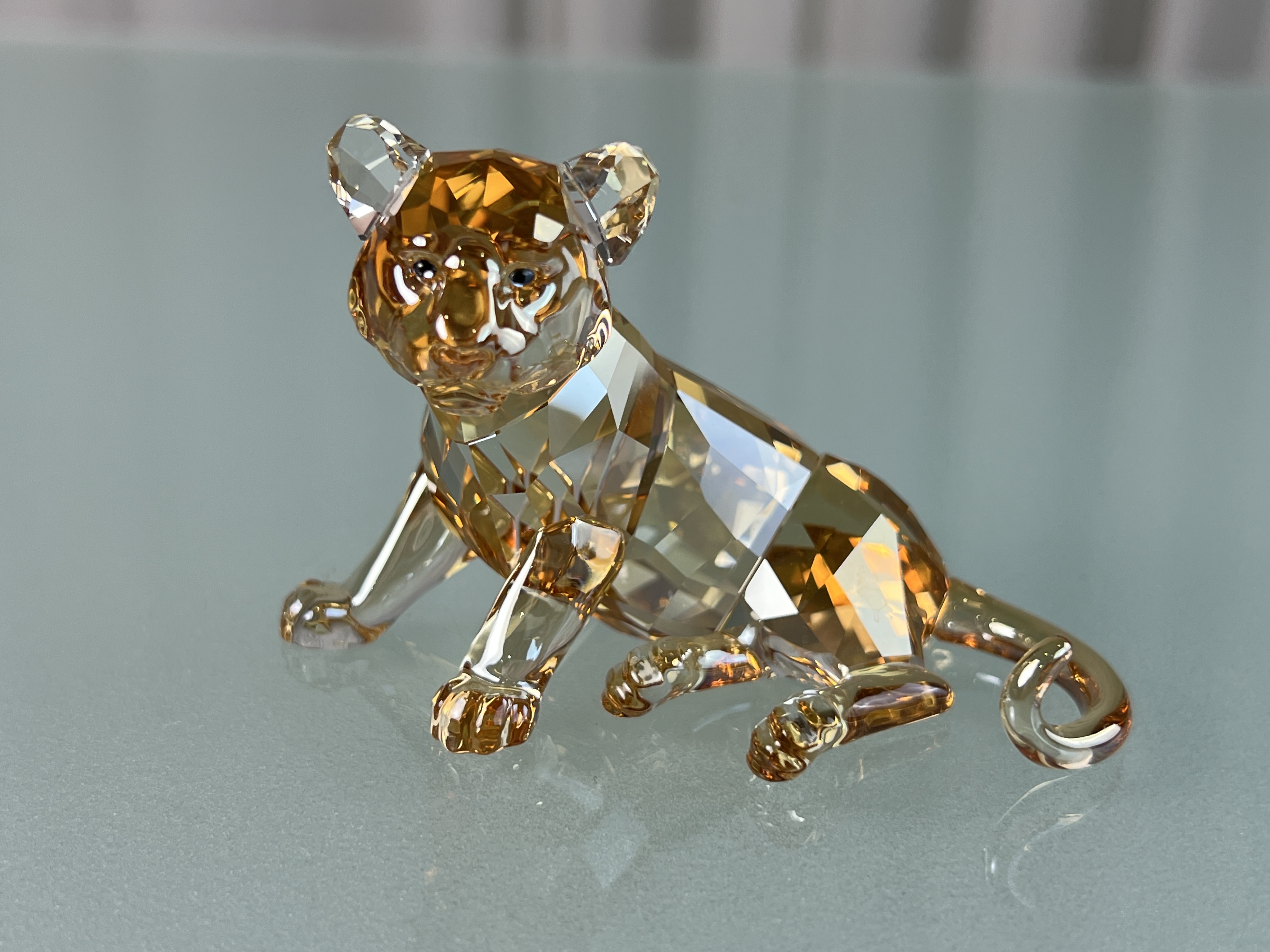 Swarovski Figur 1016678 Kristall ScS junger Tiger 2010. Top Zustand 