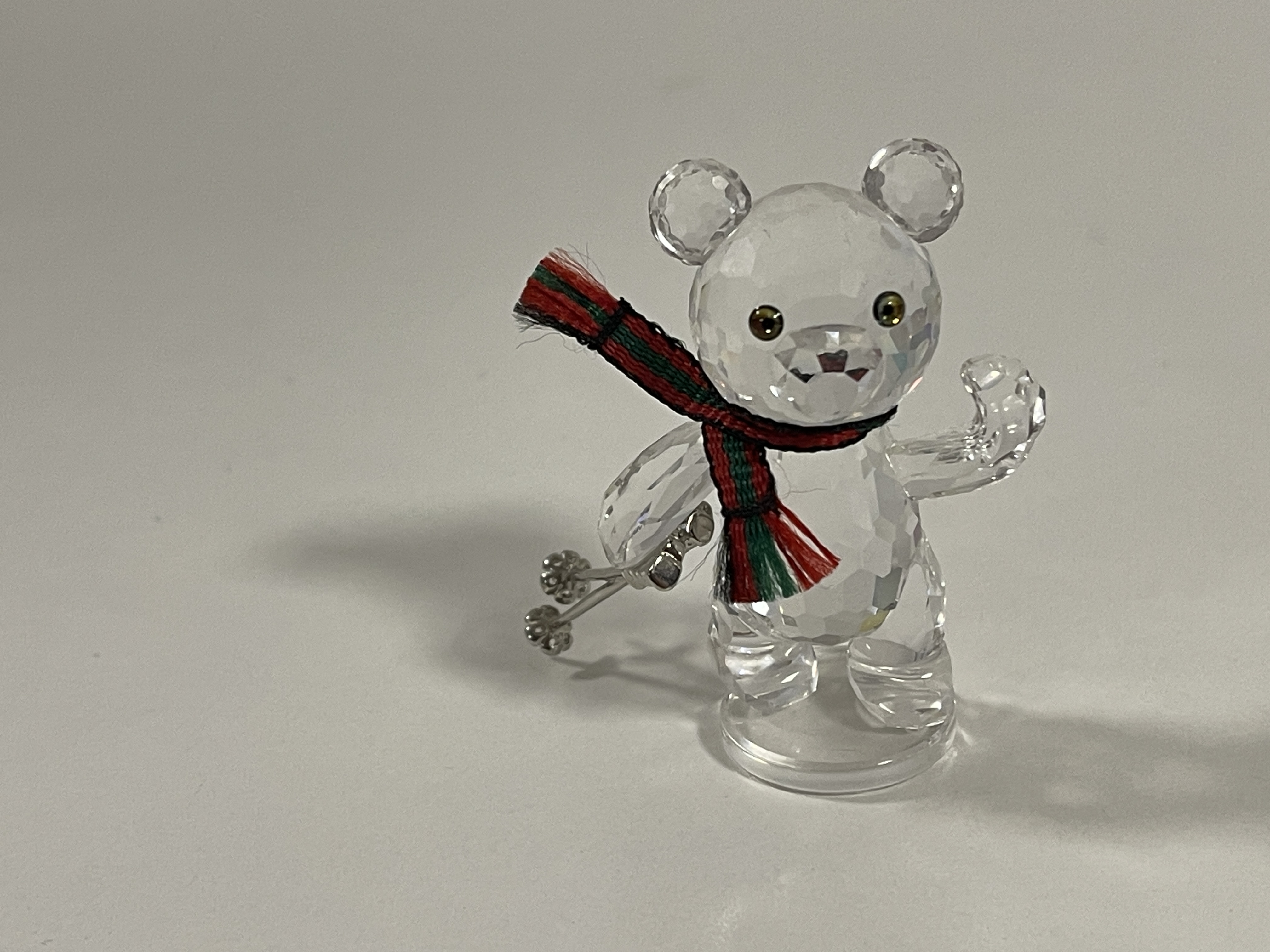 Swarovski Figur 234710 Kris Bär Ski - Fahrer 5 cm. (Ohne Ski) Top Zustand 