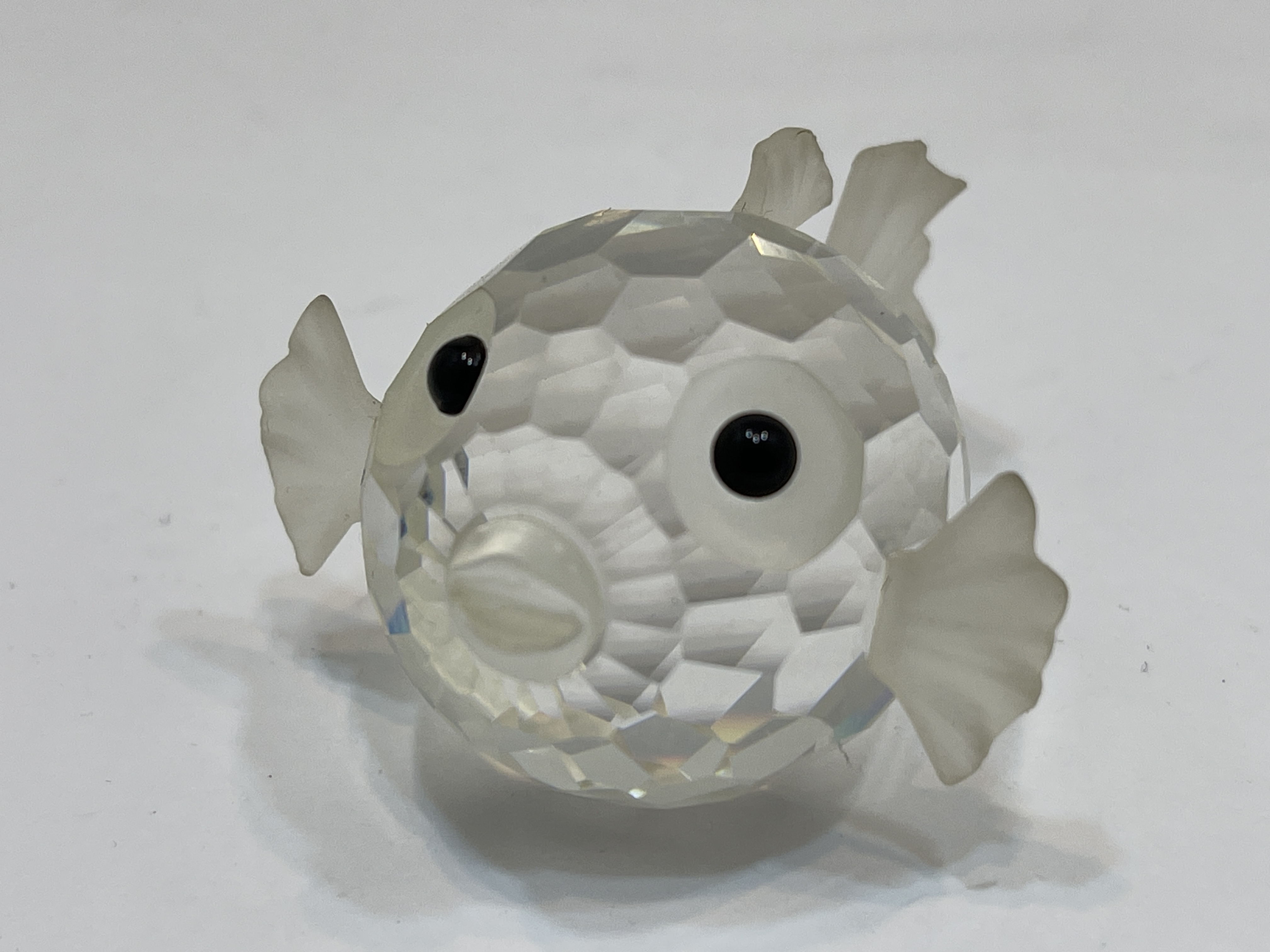 Swarovski Kristall Figur 012724 Kugelfisch 5,5 cm. Top Zustand.  