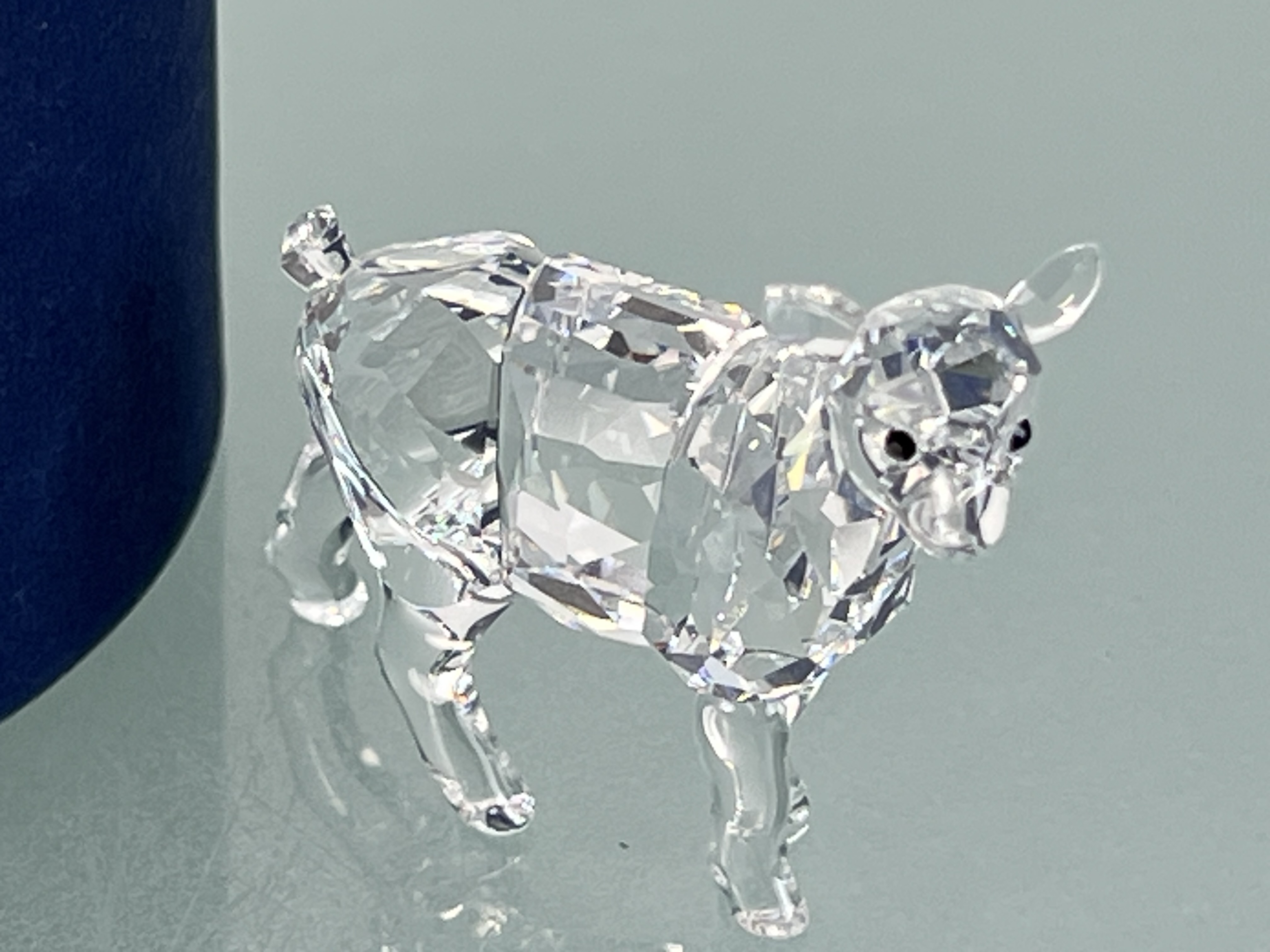  Swarovski Figur 894593 Ziege Zicklein 4,3 cm. Mit OVP & Zertifikat. Top Zustand