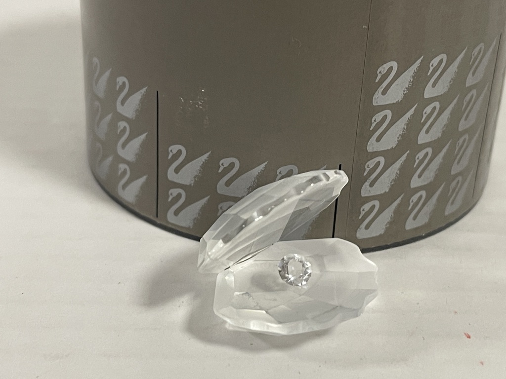 Swarovski Figur 191692 Muschel 3 cm. Ovp & Zertifikat. Top Zustand