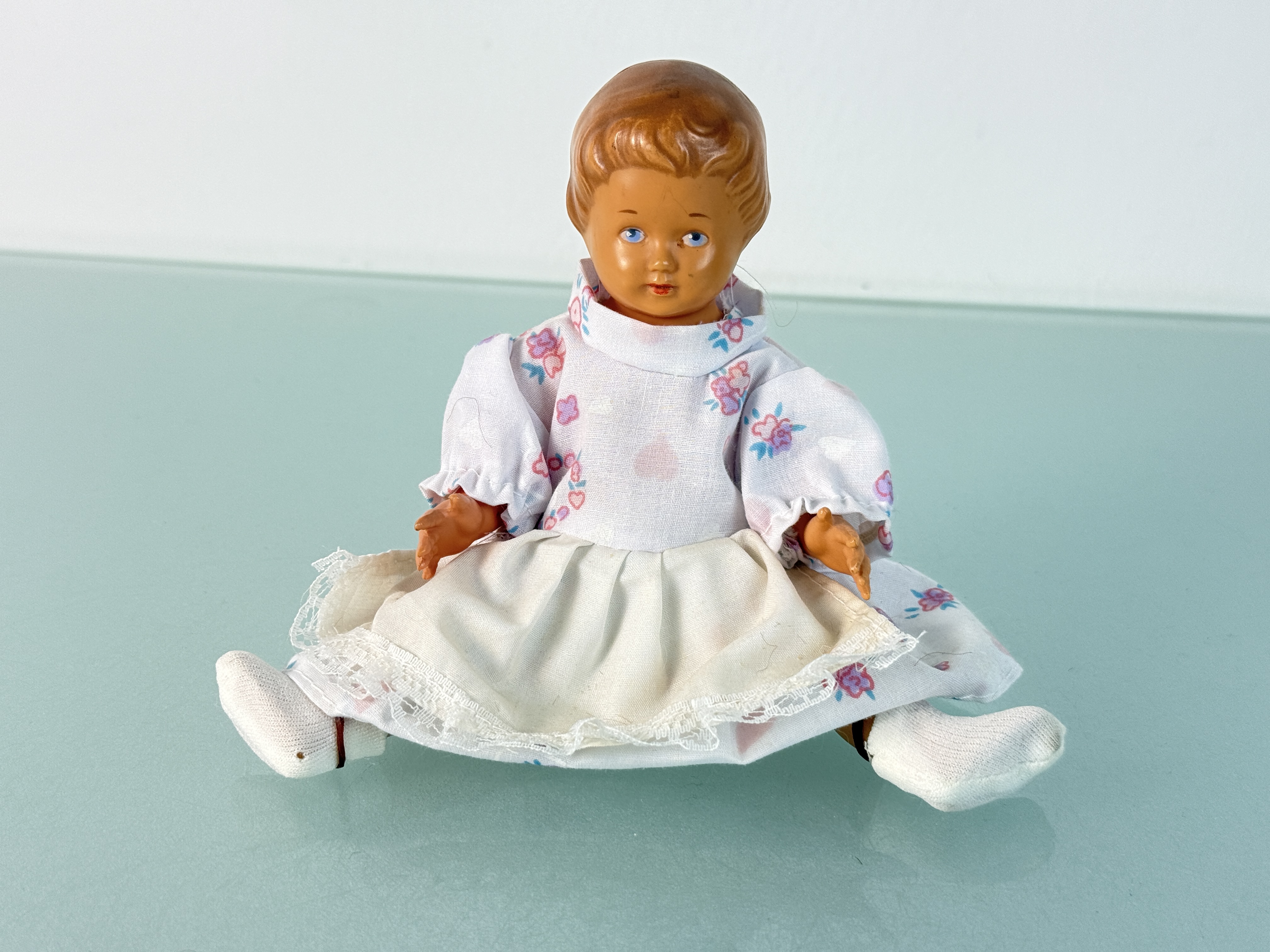 Schildkröt-Puppe Schildkrötpuppe Puppe 19 cm. Top Zustand 