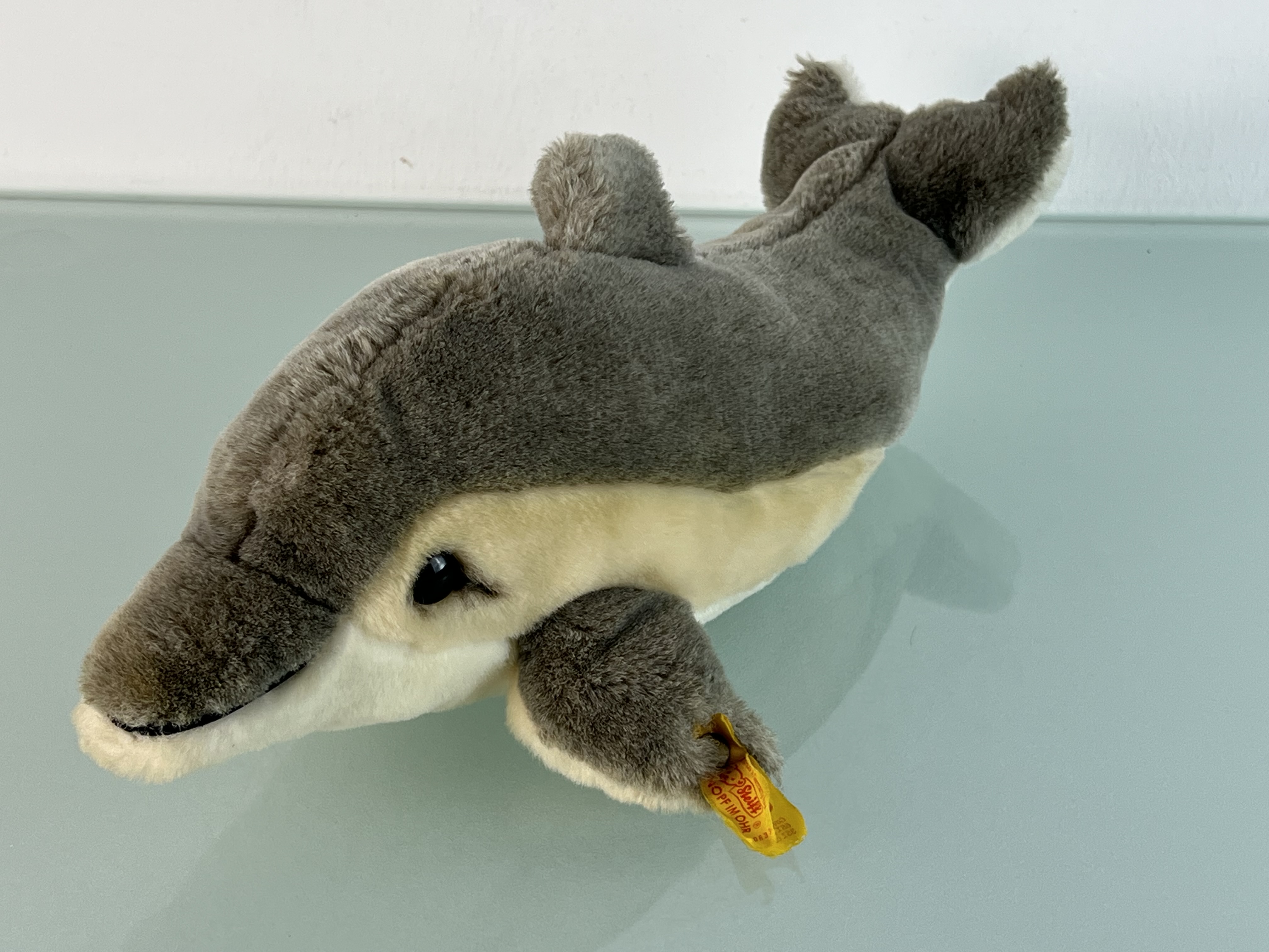Steiff Tier 063329 Delfin 36cm. Top Zustand siehe Fotos