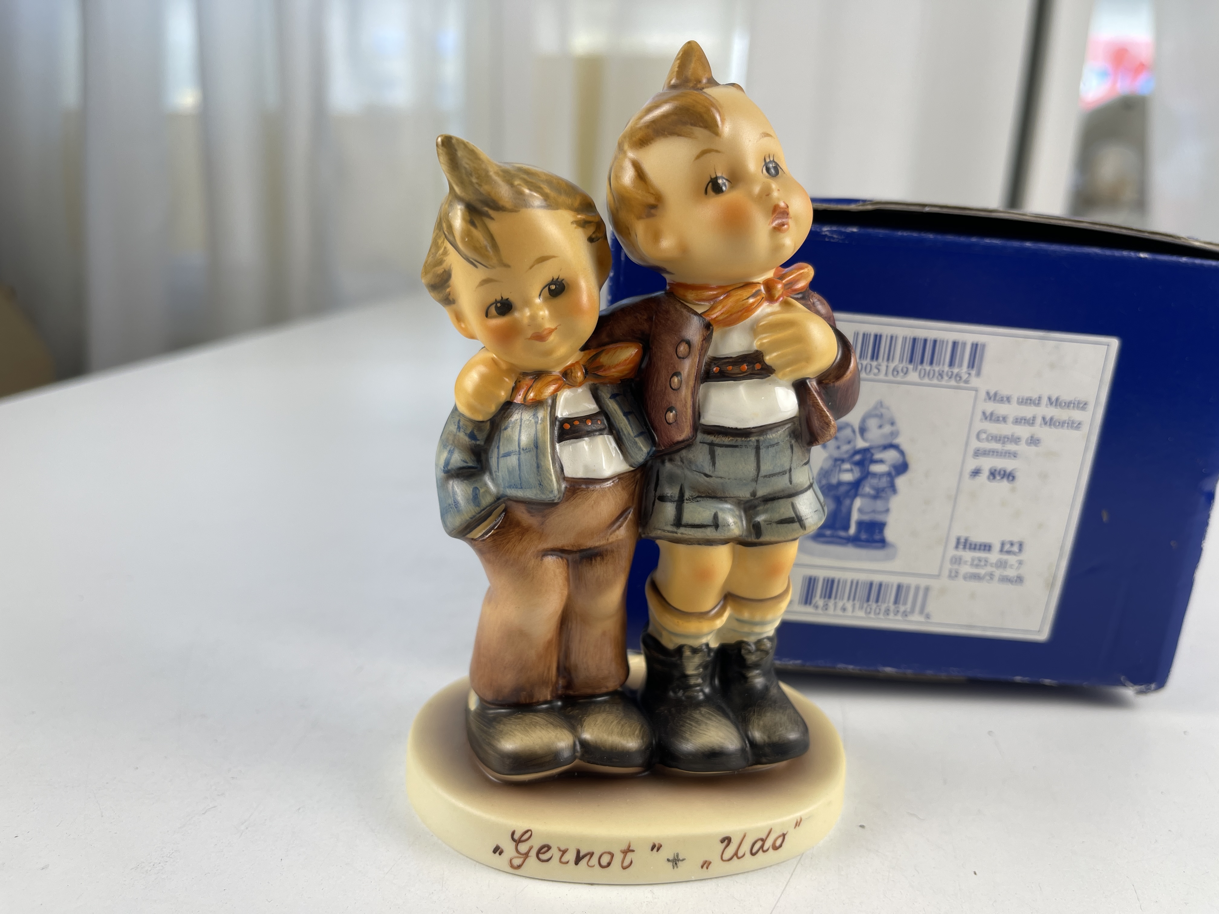 Hummel Figur 123 Max & Moritz 13,5 cm. 1 Wahl. - Ovp - Top Zustand
