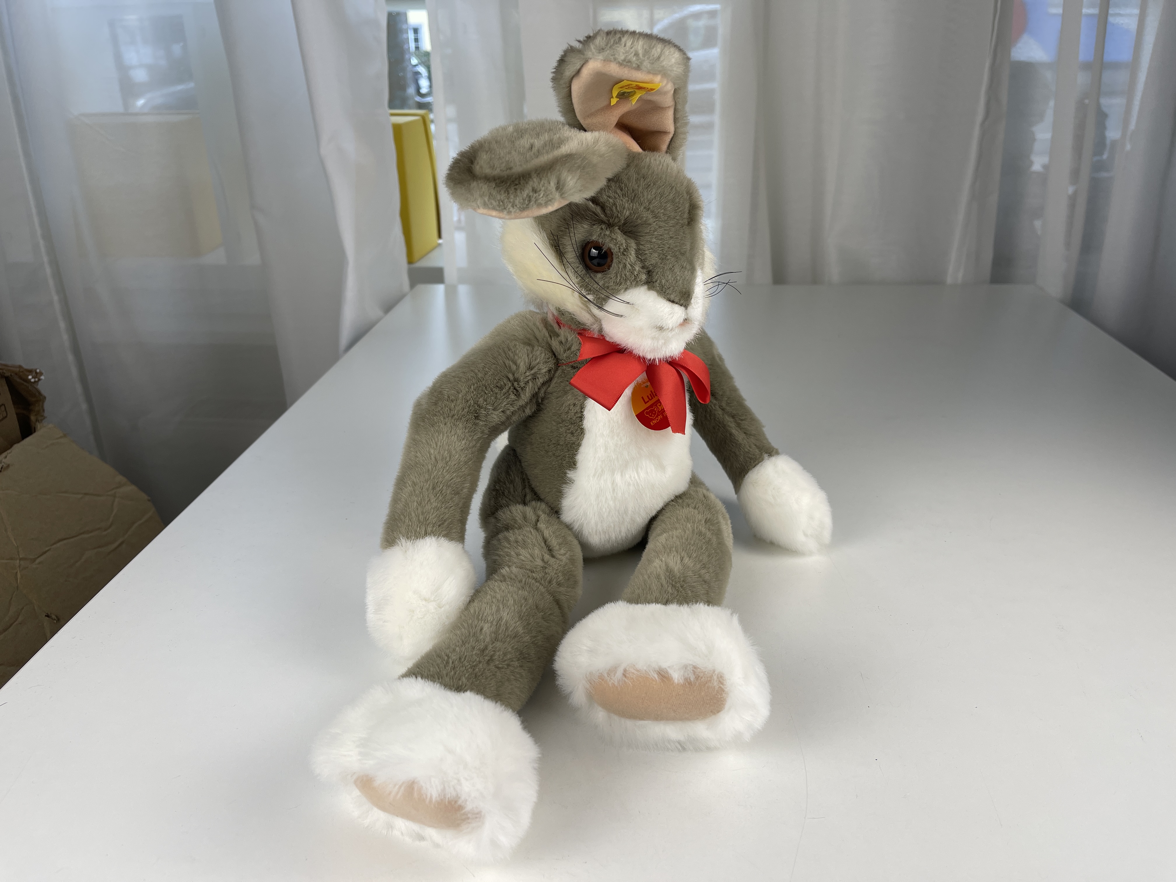 Steiff Tier 122798 Hase Lulac 51 cm. Top Zustand    