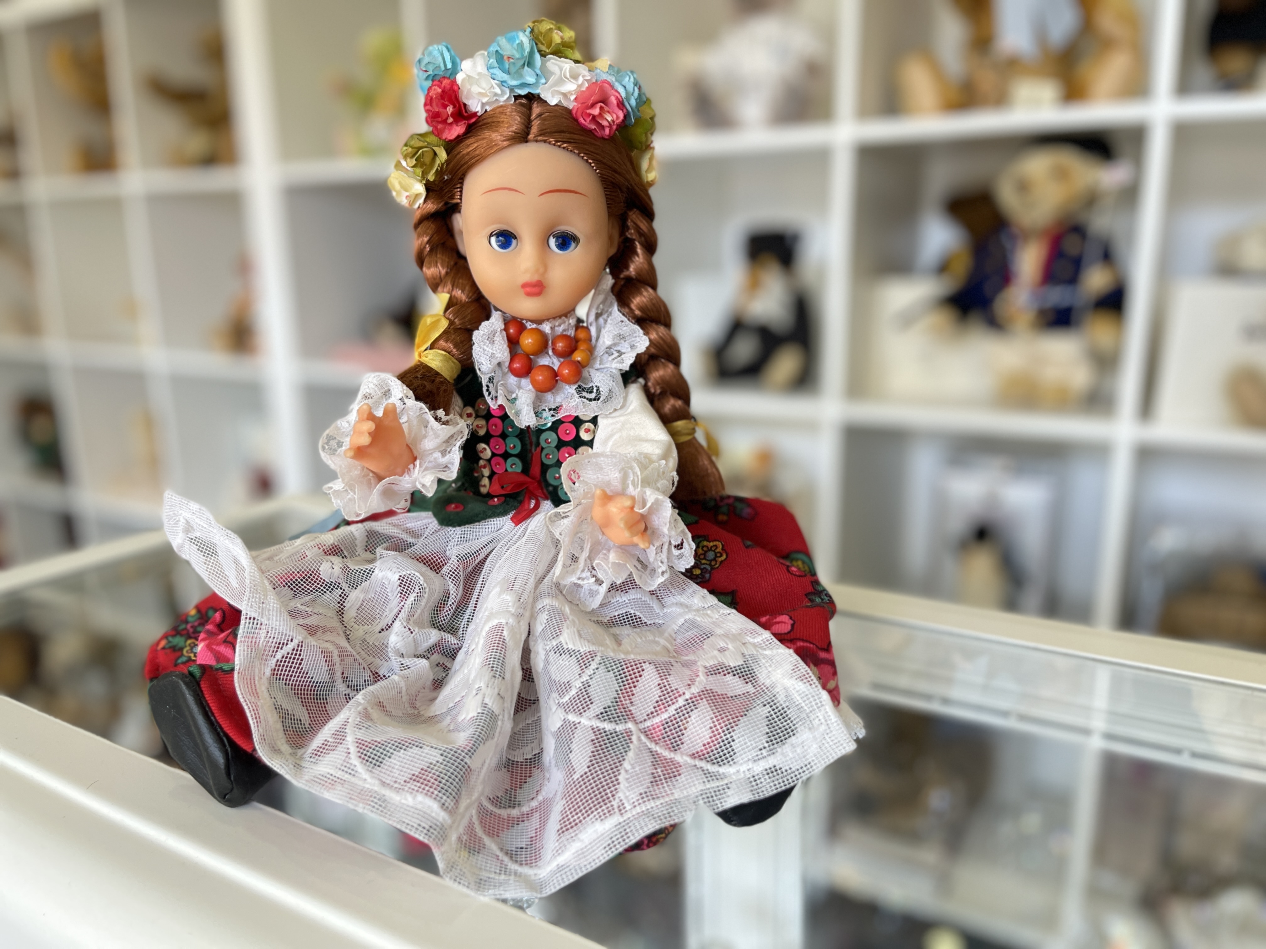 Vinyl Künstlerpuppe Sammler Puppe 42 cm - Siehe Fotos   