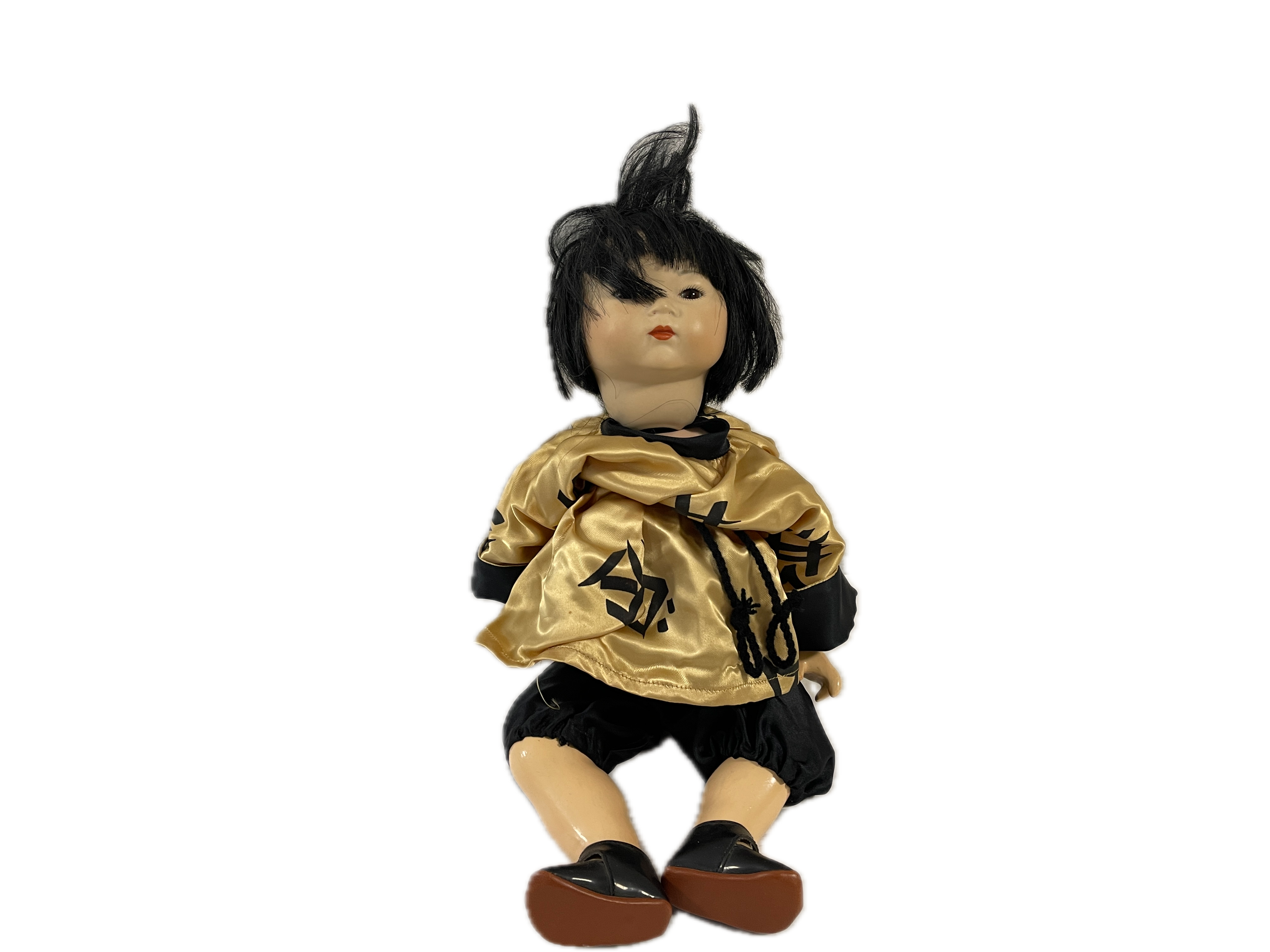 Porzellan Künstlerpuppe Puppe 36 cm. Zustand siehe Fotos  