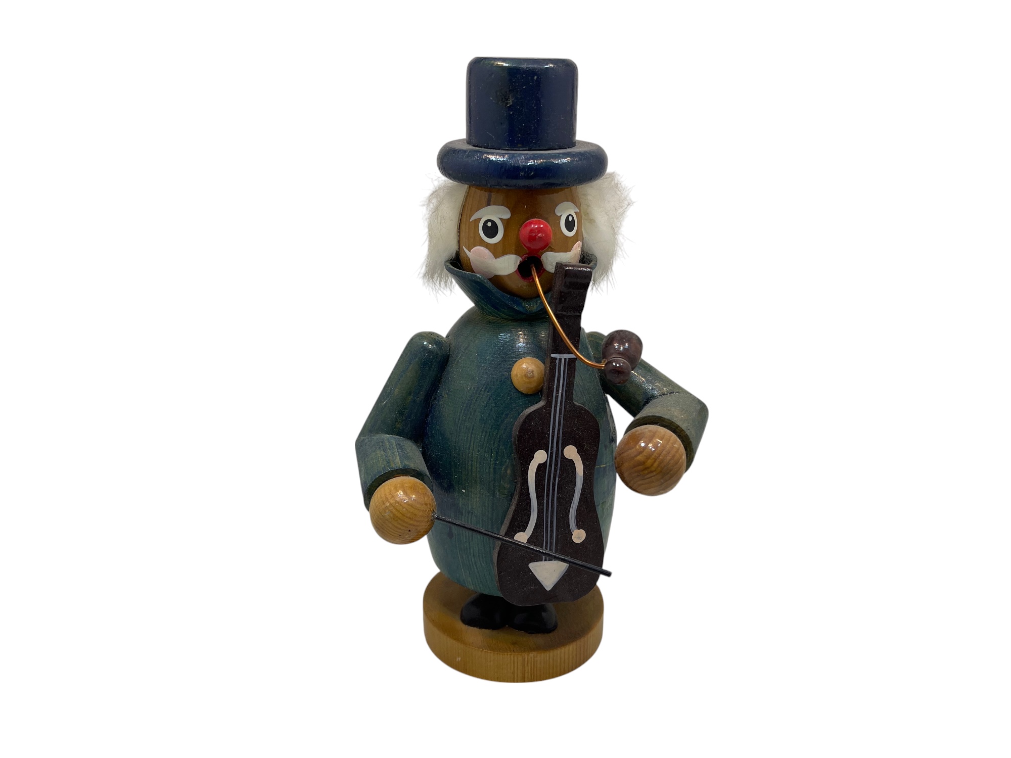Erzgebirge Figur Räuchermännchen 22 cm.  Zustand siehe Fotos