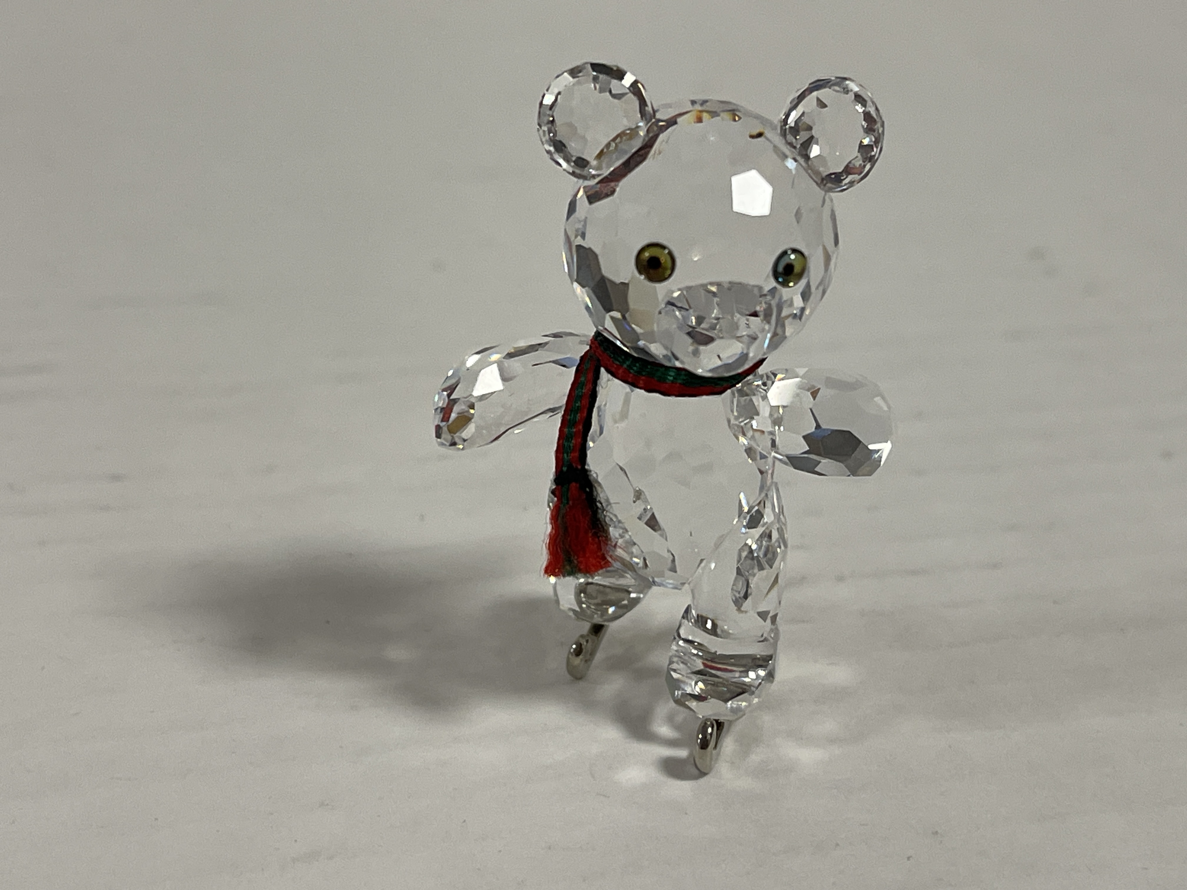 Swarovski Figur 193001 Kris Bär auf Schlittschuhe 5 cm. Top Zustand 