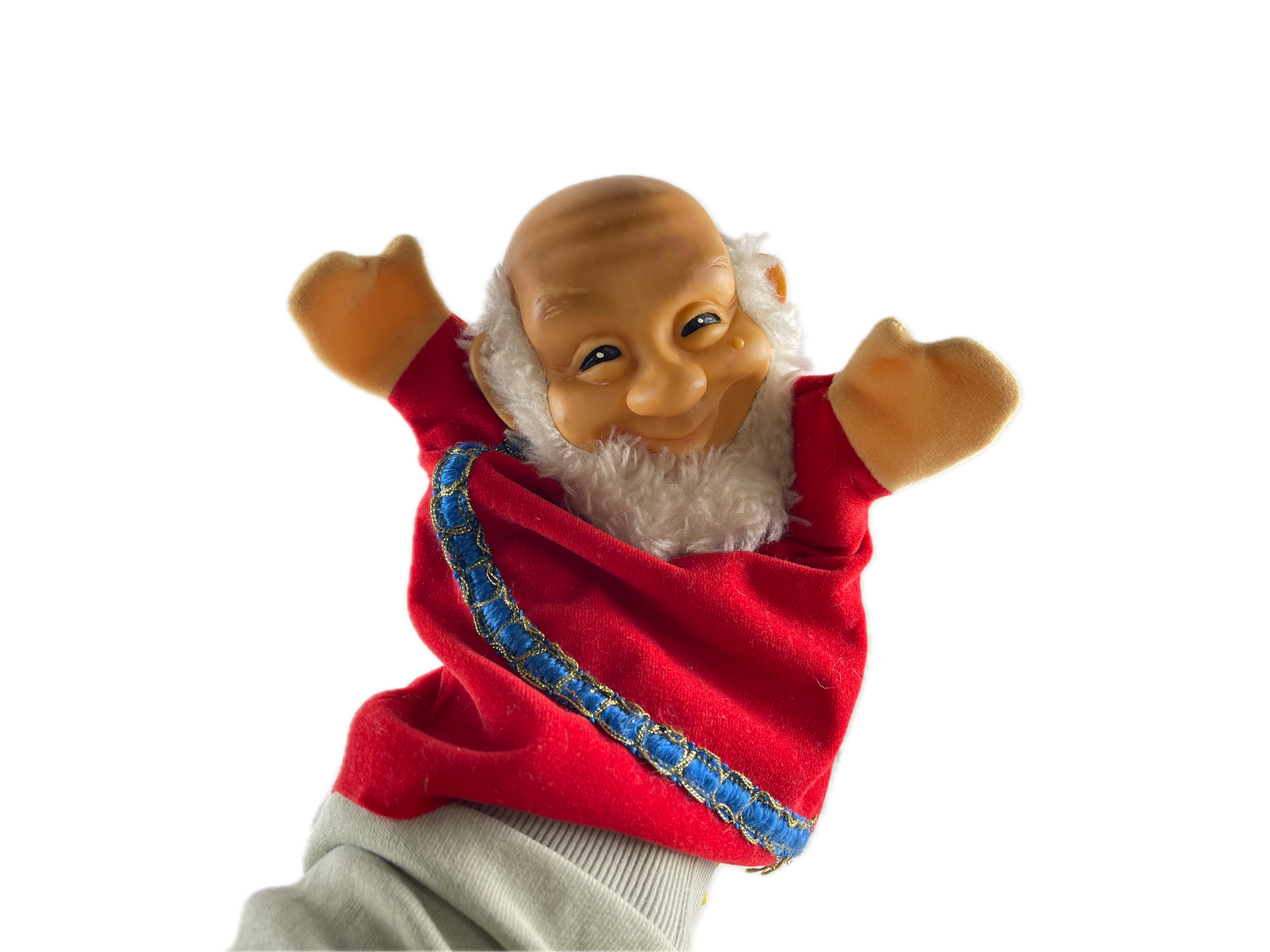 Steiff Tier  Handpuppe 7021/27 Räuber König 27 cm - Zustand siehe Fotos