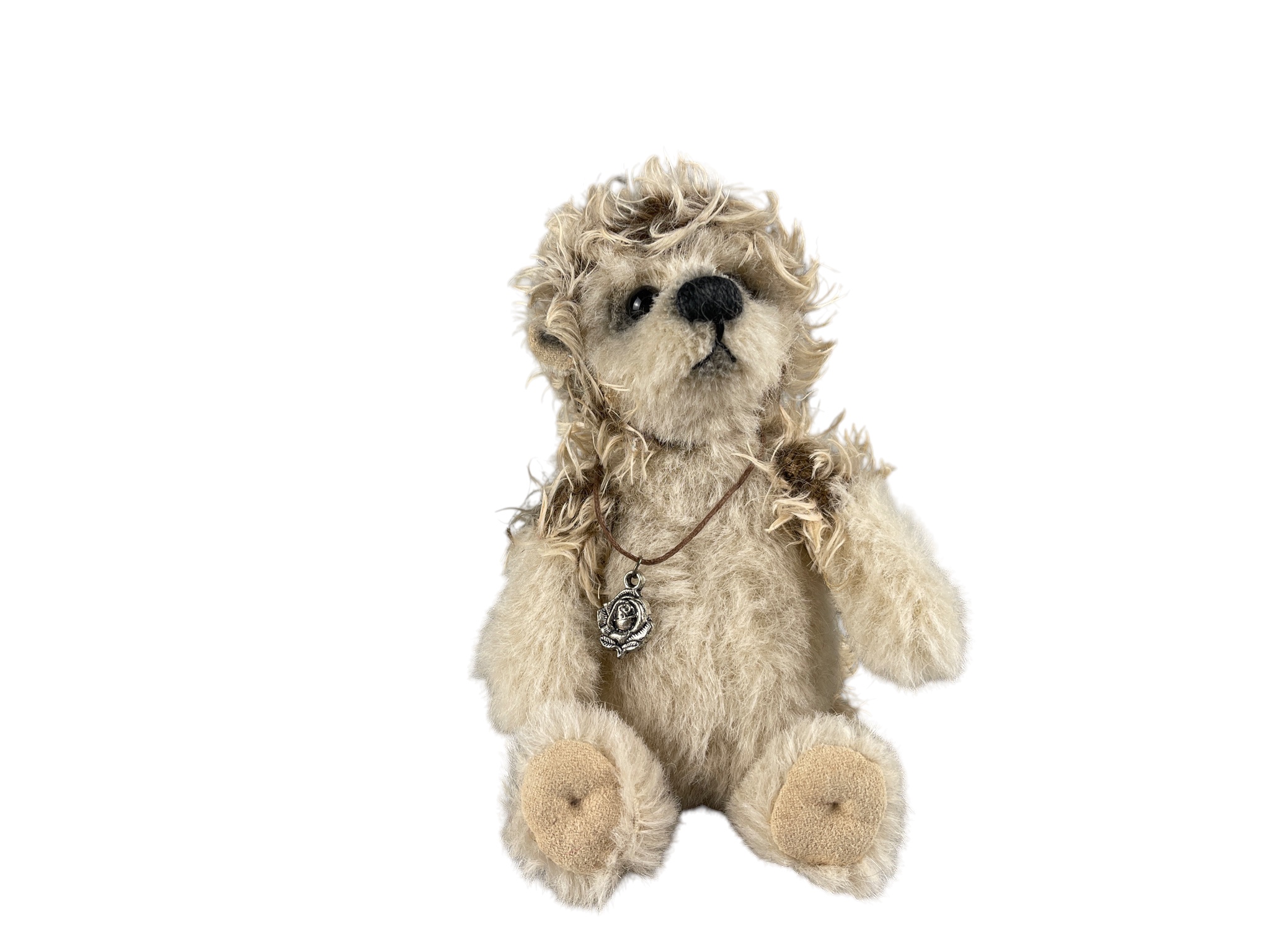 Künstler Stofftier Igel 16 cm. - Top Zustand.   