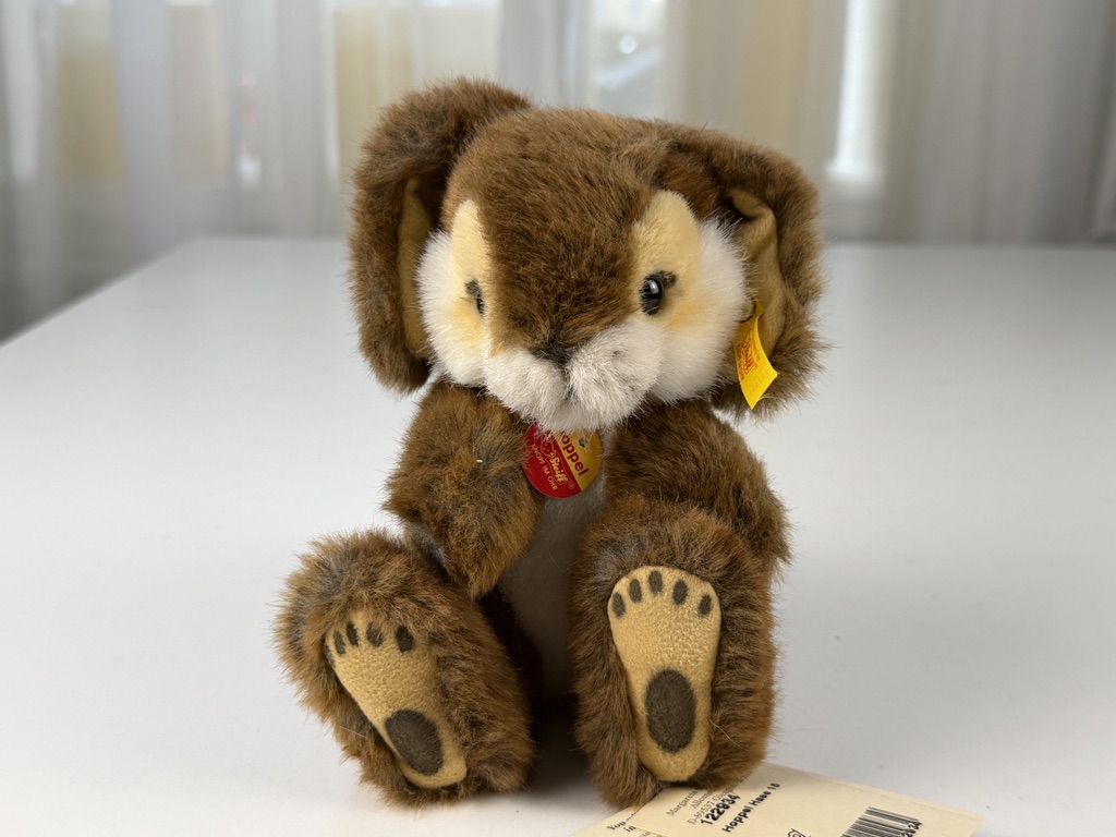 Steiff Tier 122934 Hoppel Hase 15 cm. Top Zustand    