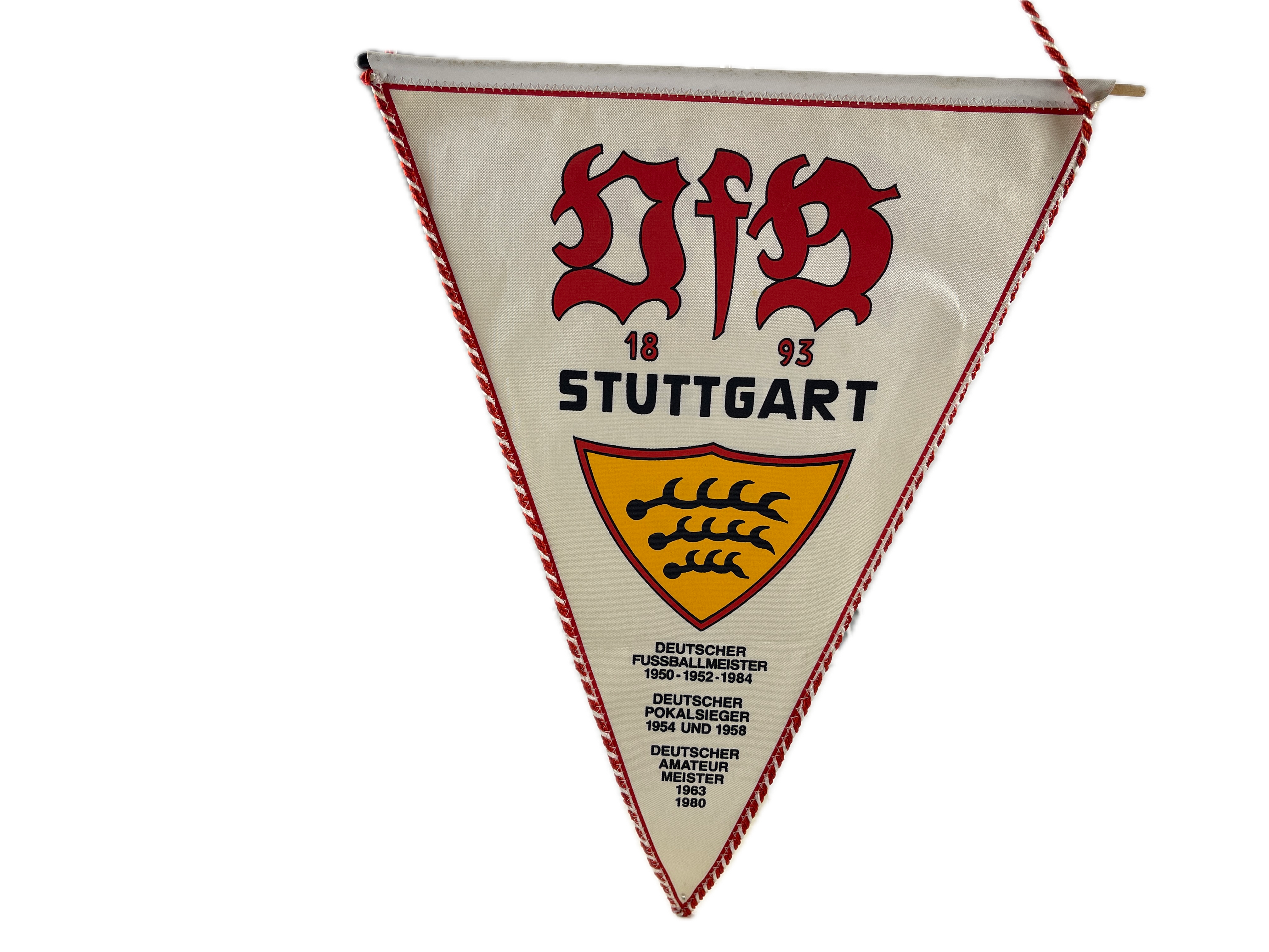 Sammler Wimpel VfB Stuttgart 36 cm -  Top Zustand 