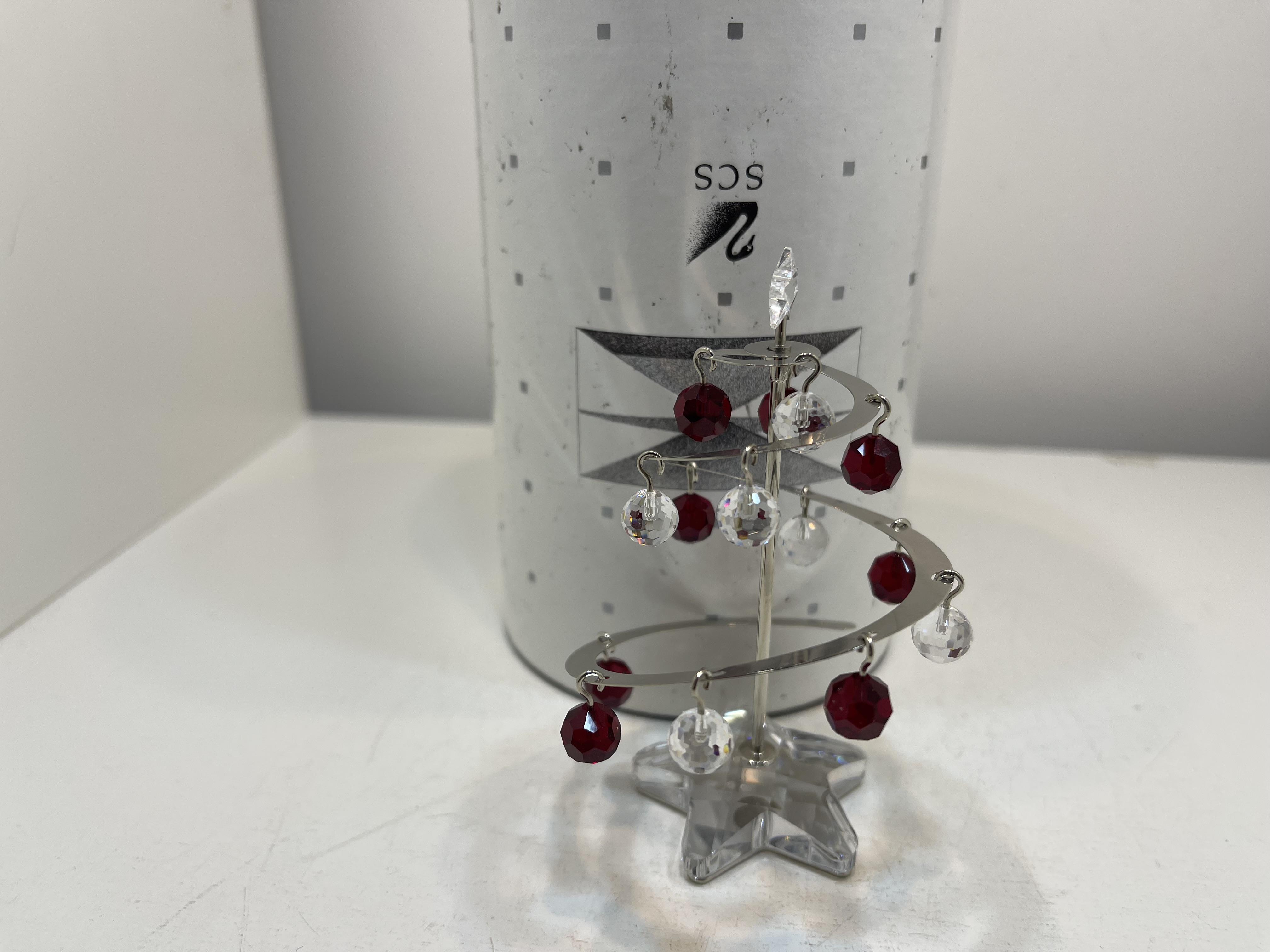 Swarovski Figur 604190 Weihnachtsbaum 8,2 cm + OVP & Zertifikat. unvollständig 