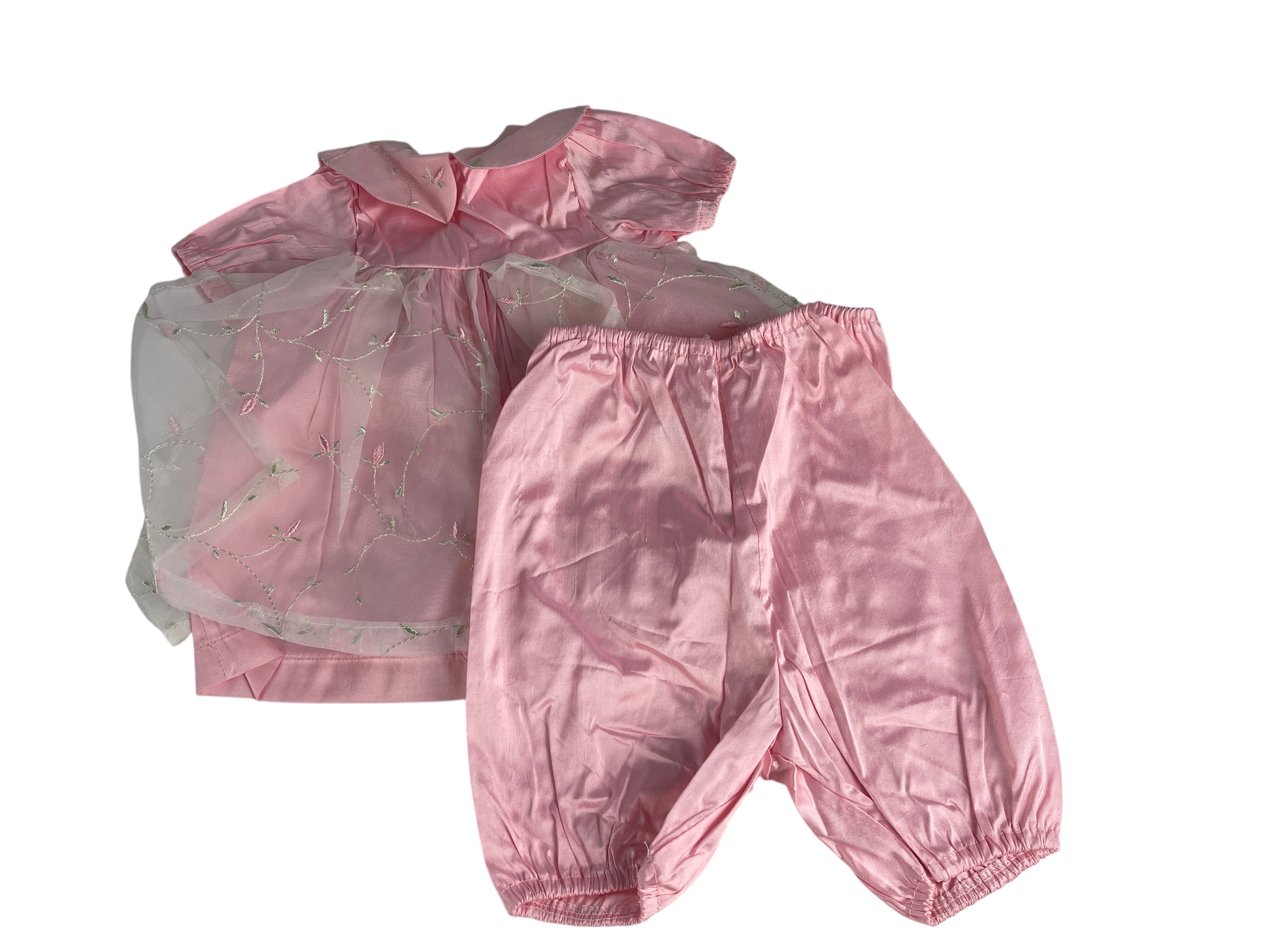 Puppenkleidung Set Kleid 32 cm + Hose 26 cm  für Götz  Puppen Top Zustand 