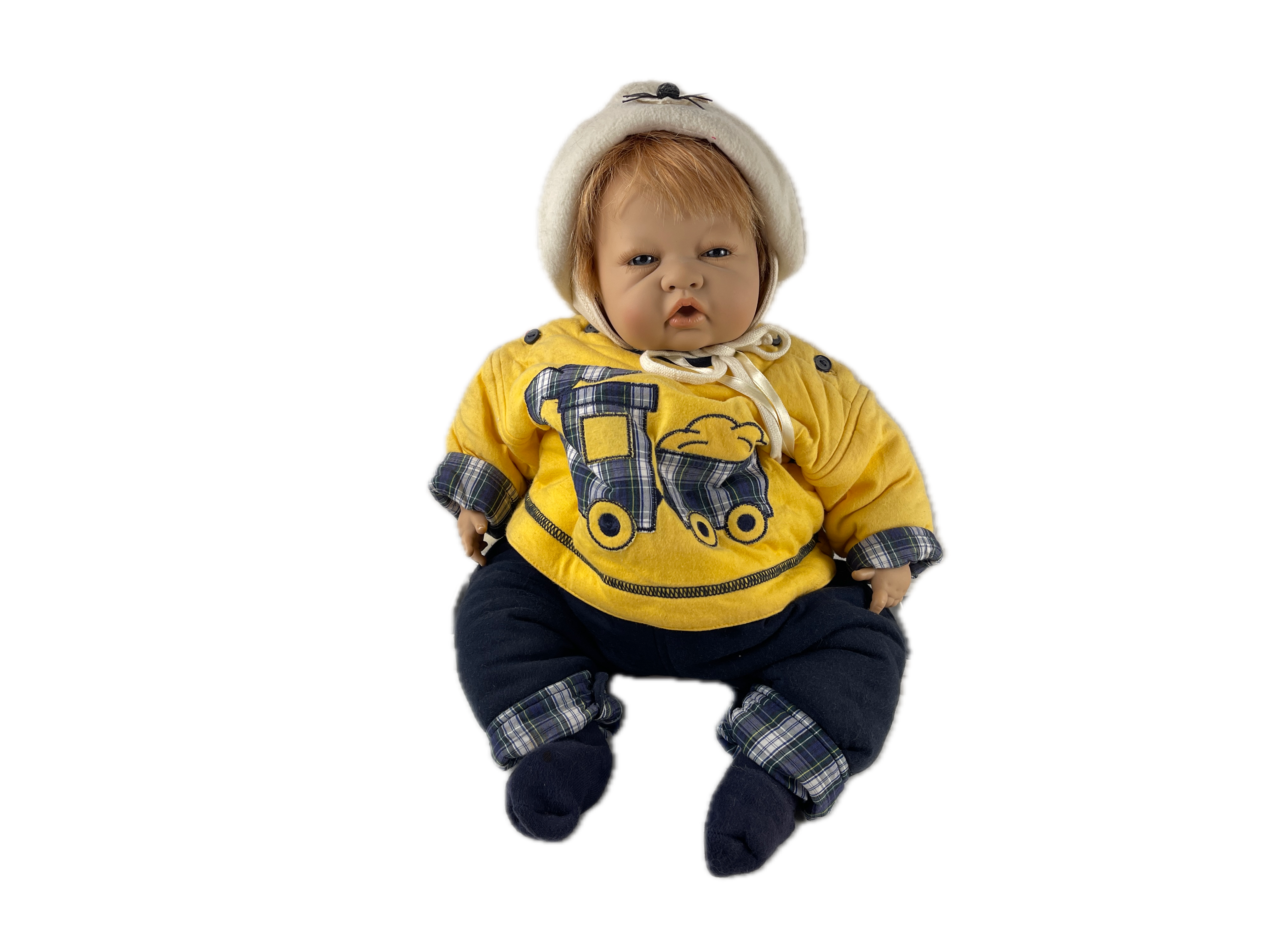 Antonio Juan Puppe Vinyl Puppe 43 cm. Top Zustand   