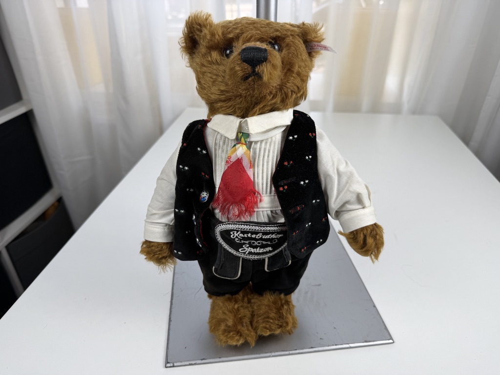Steiff Tier 995019 Kastelruther Spatz Teddybär 30 cm Top Zustand 