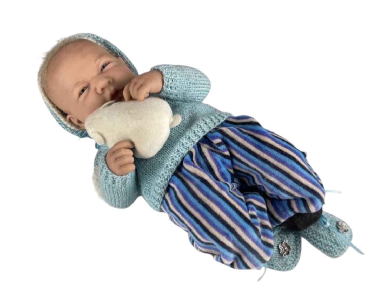 Sammler Puppe Vinyl 34 cm - Top Zustand  