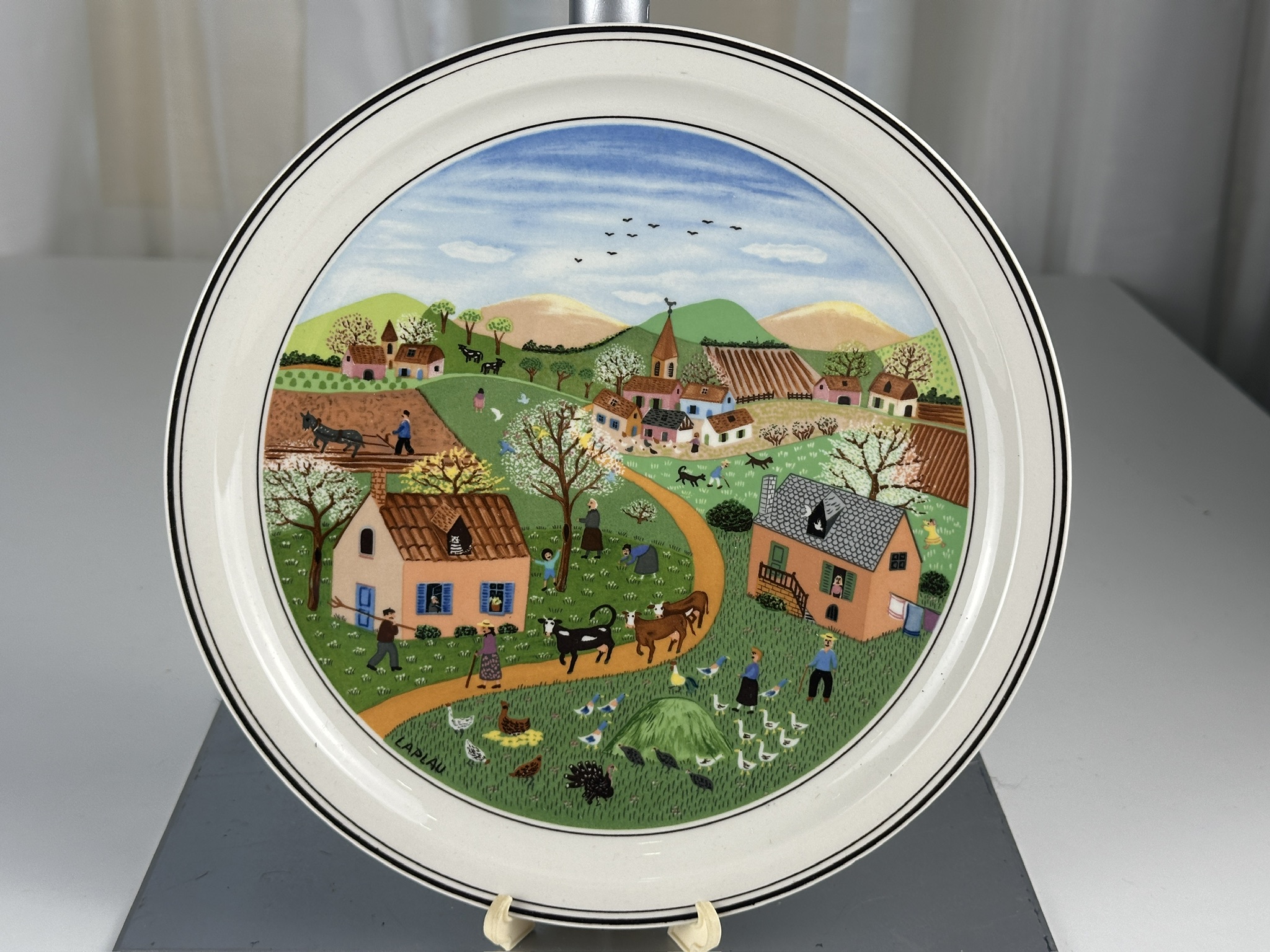 Villeroy und Boch Porzellan Teller Sammlerteller 23,5 cm Ø. Top Zustand