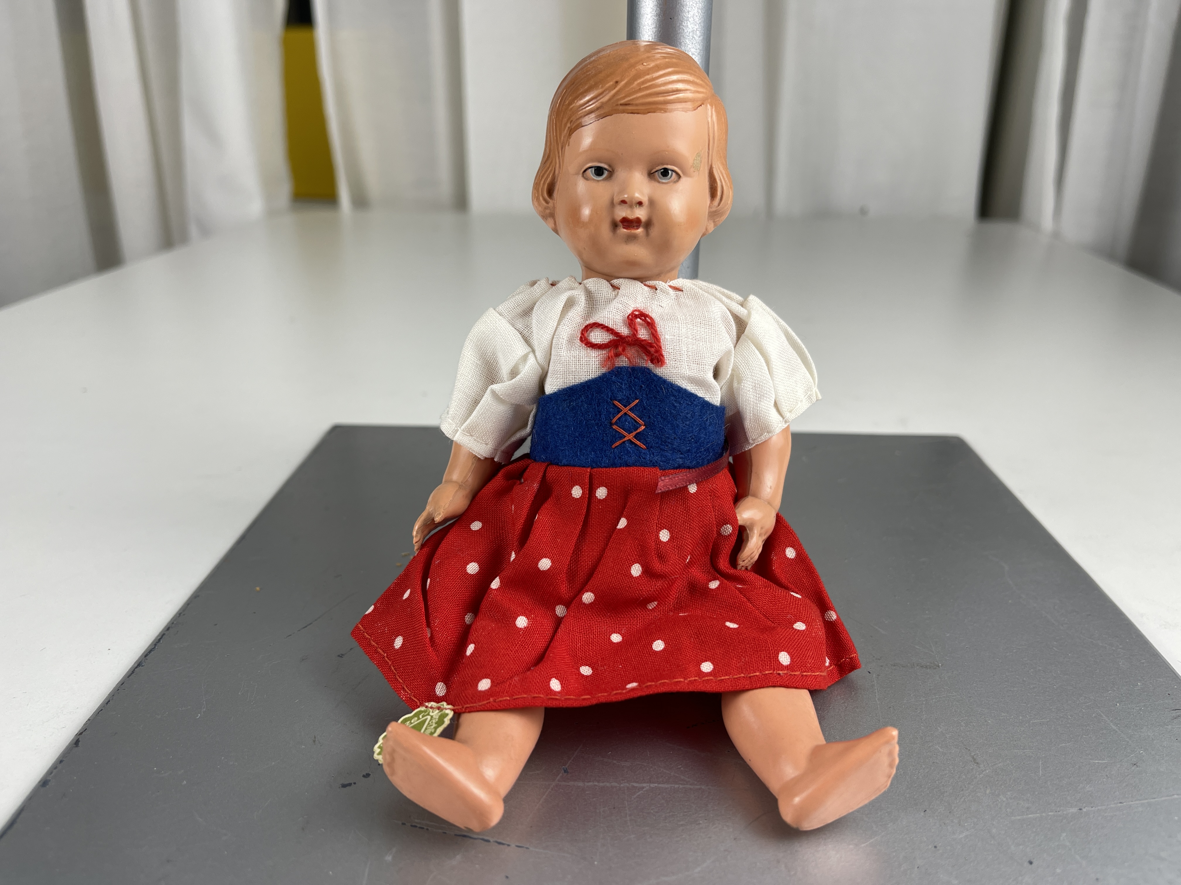 Sammler Vinyl Puppe 19,5 cm. Zustand siehe Fotos   