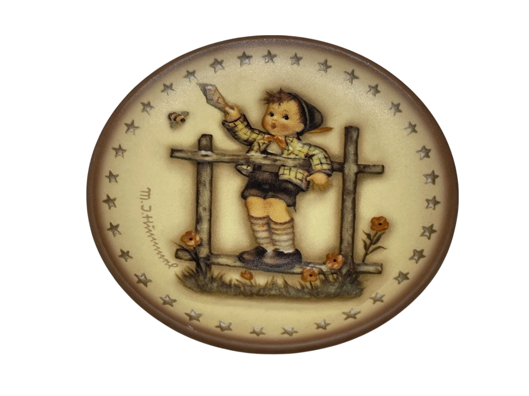  M.I. Hummel Teller  Ø 8,5 cm. 1 Wahl. Top Zustand.         