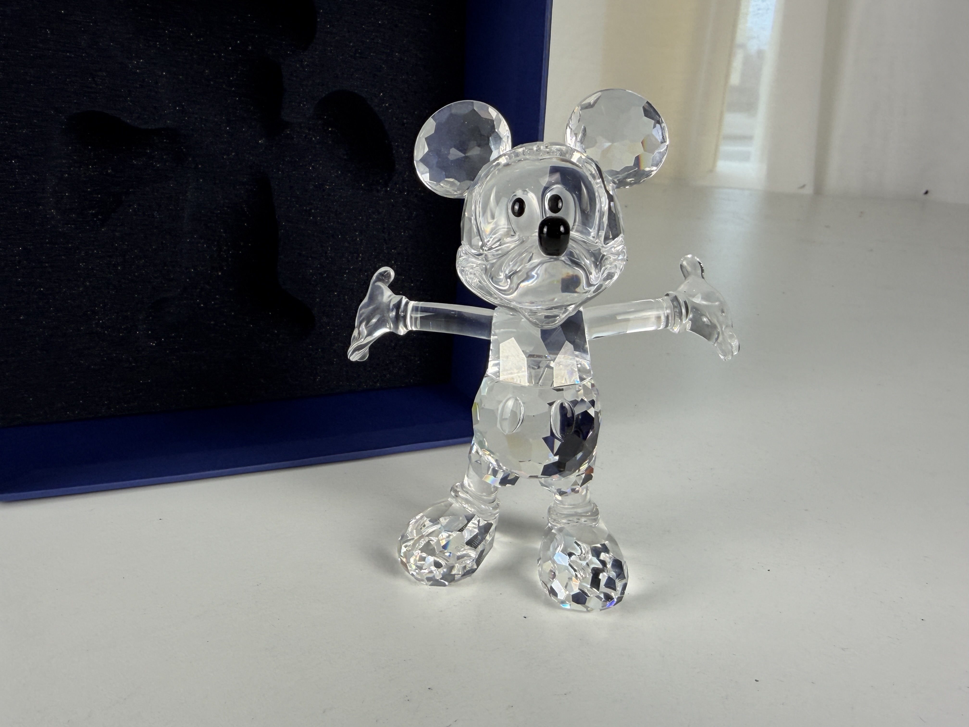 Swarovski Figur 687414 Disney Mickey Mouse Maus 10 cm Kiste Zertifikat Top Zustand 