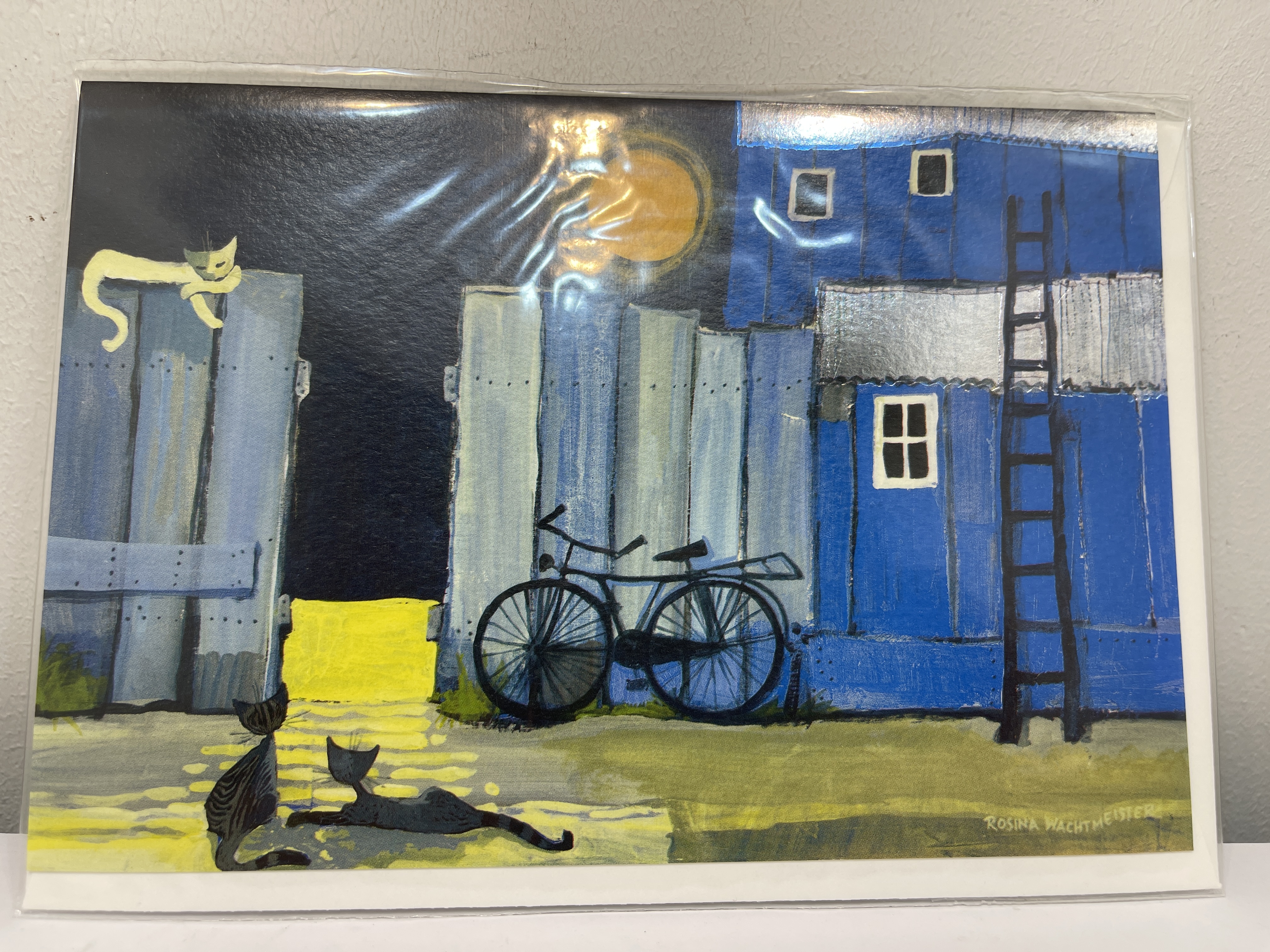 Rosina Wachtmeister 66-987-19-9 Grußkarten Set 5 Stück je 17,5 cm - Unbenutzt  