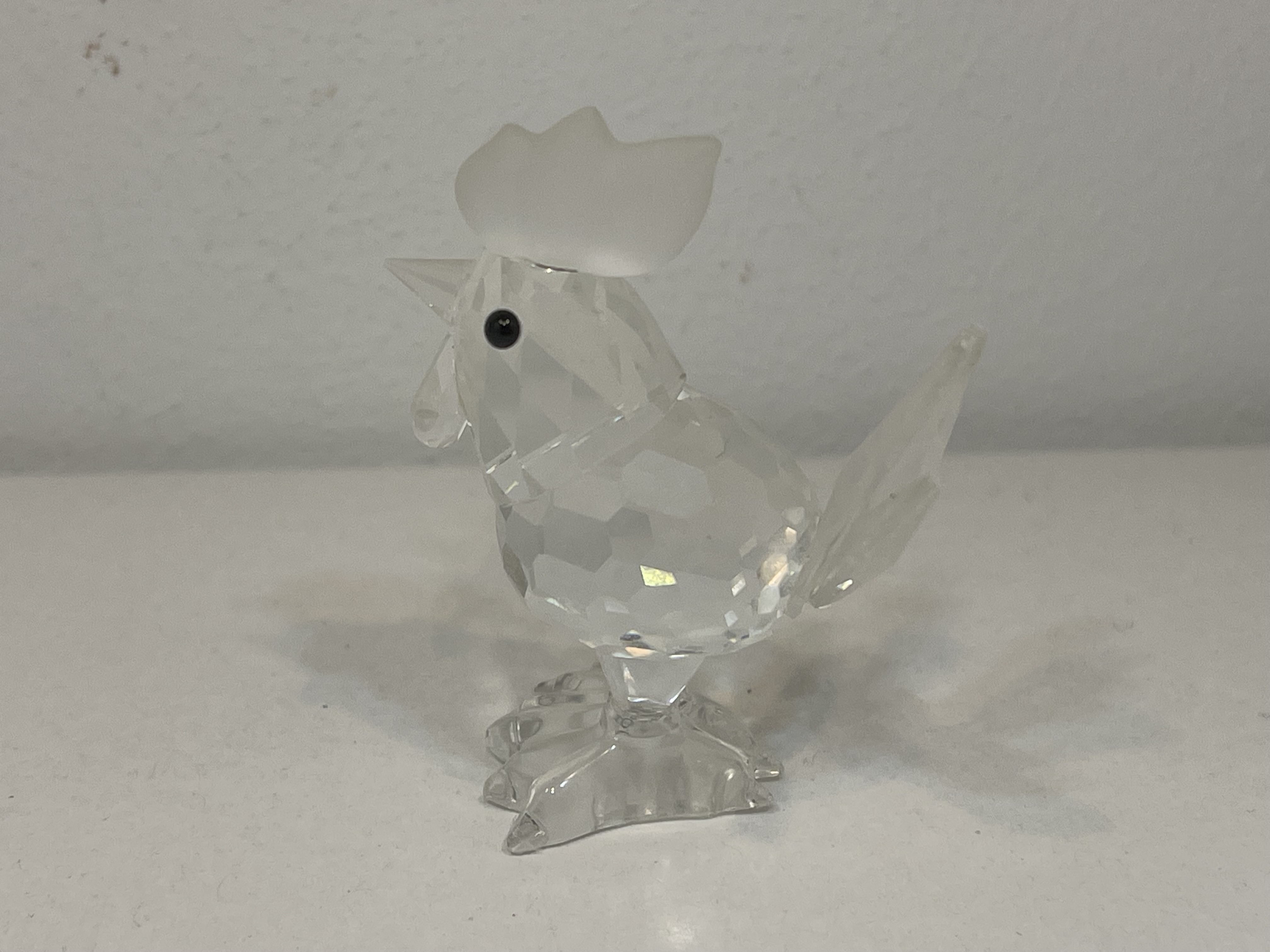 Swarovski Figur Kristall 014497 Hahn 5 cm. Top Zustand.  