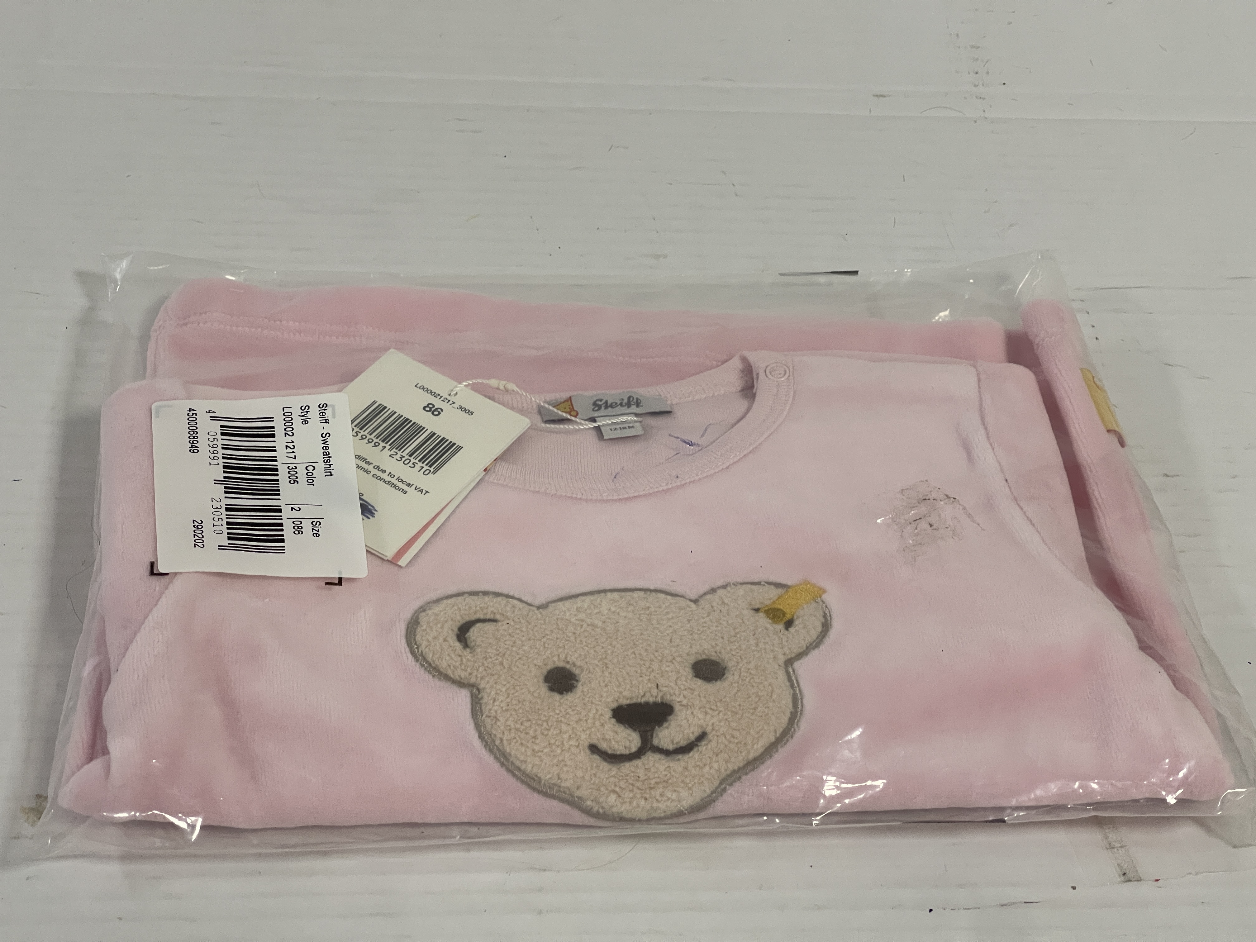 Steiff Baby Bekleidung Sweatshirt für Mädchen Größe 86 - Top Zustand 