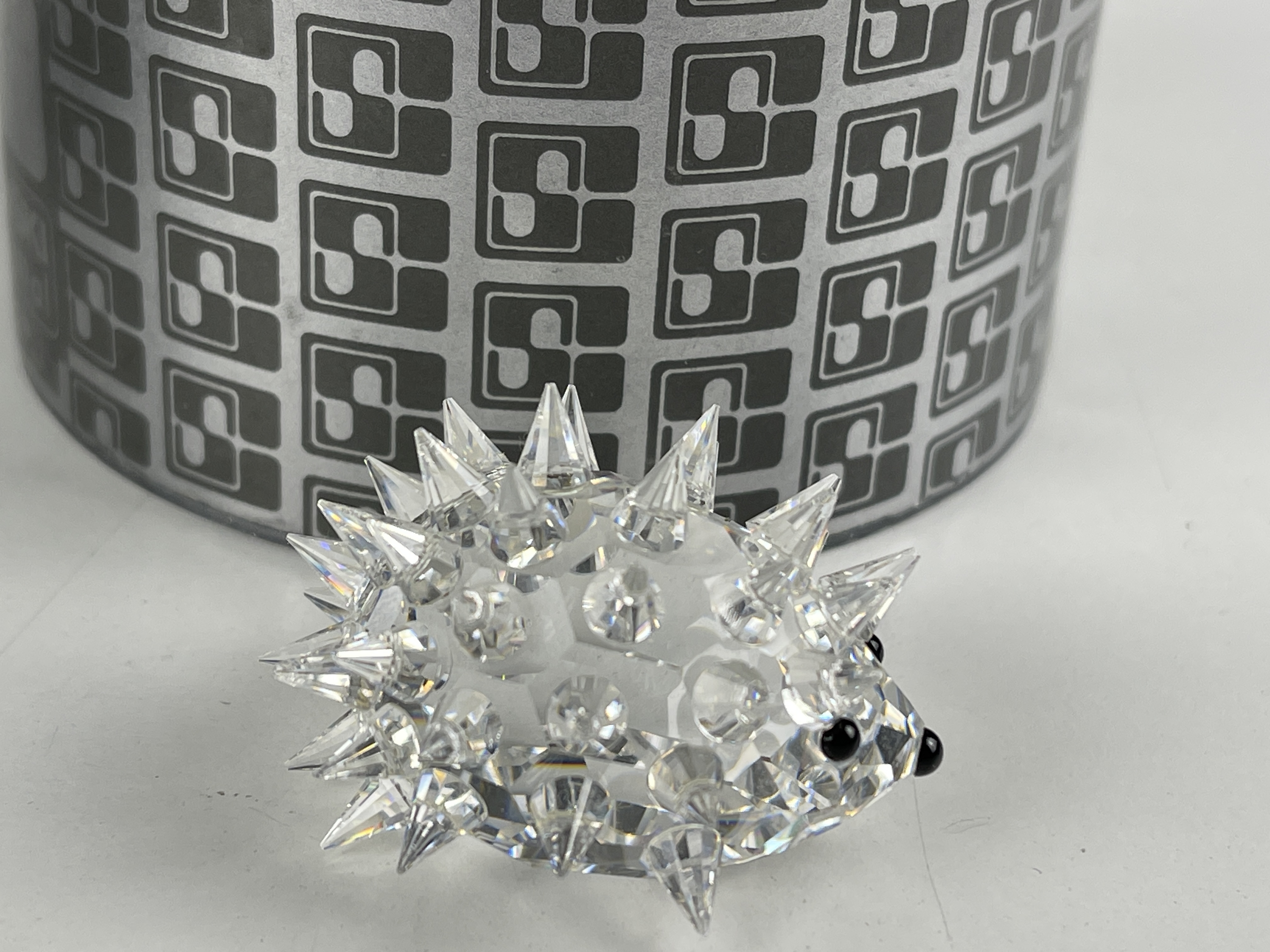  Swarovski Figur 013989 Igel 4 cm mit Ovp & Zertifikat. Top Zustand 