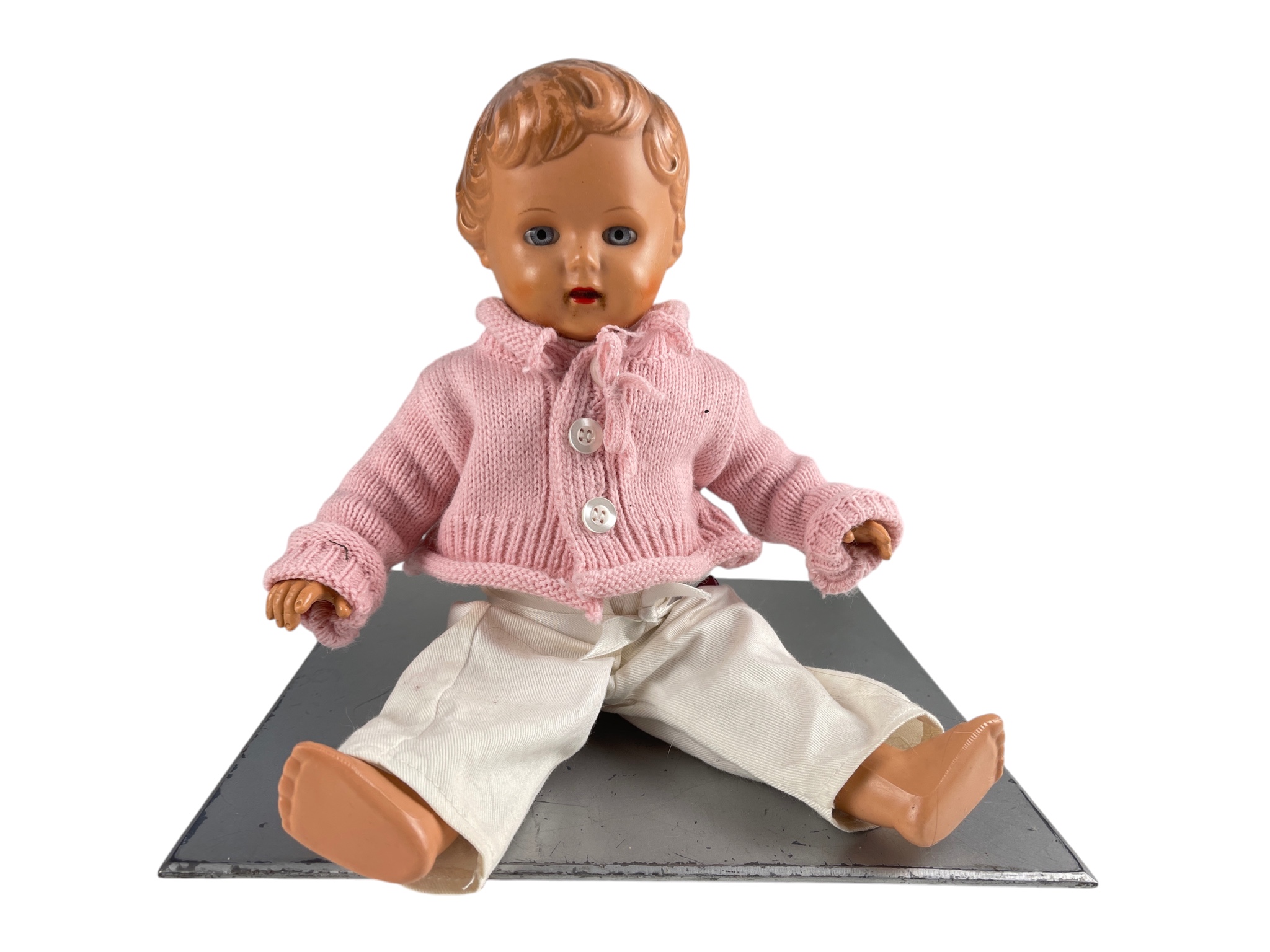 Schildkrötpuppe Puppe 34 cm. Zustand  siehe Fotos