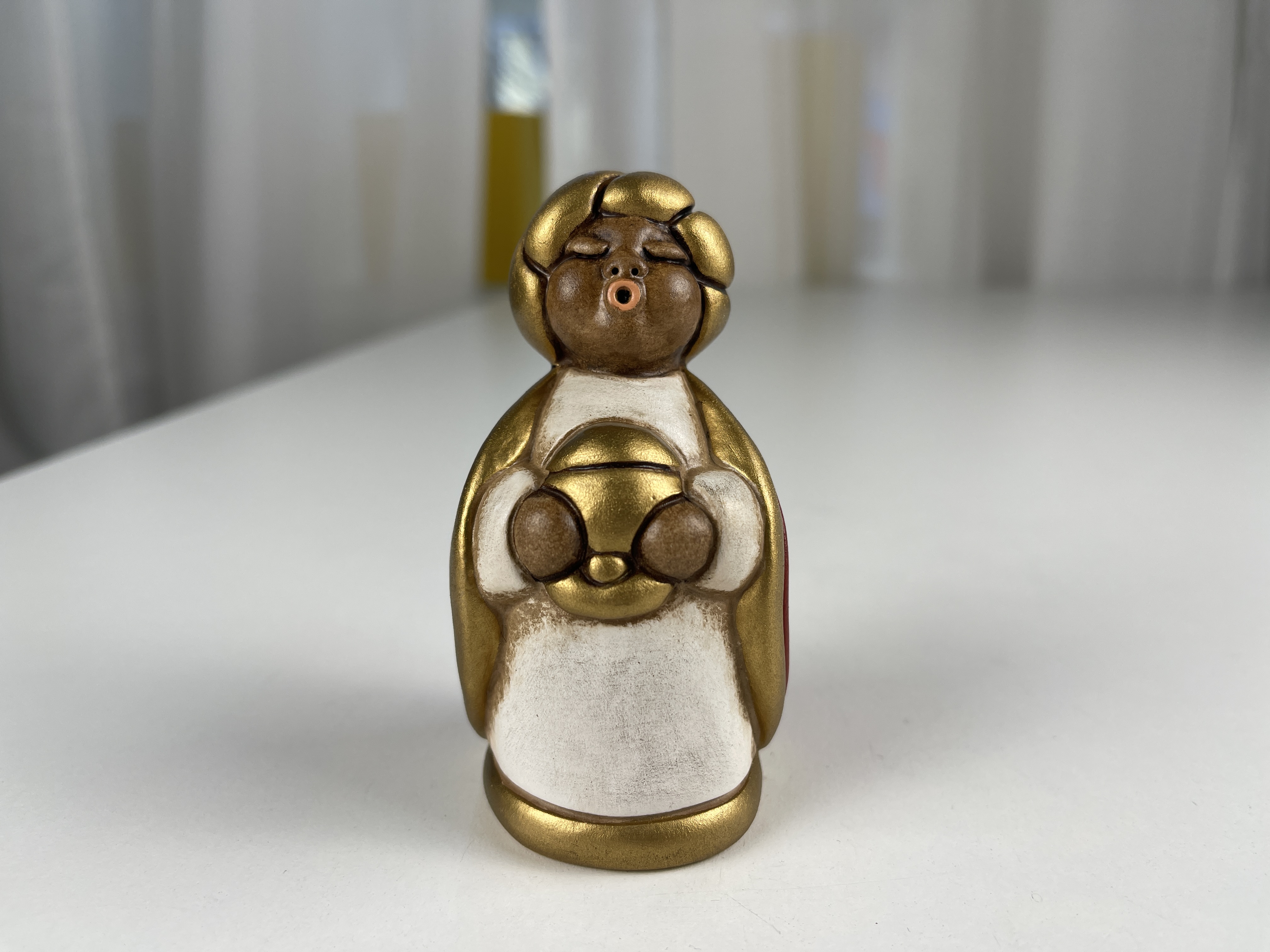 Thun Bozner Krippenfigur Keramik 9,5 cm. Top Zustand   