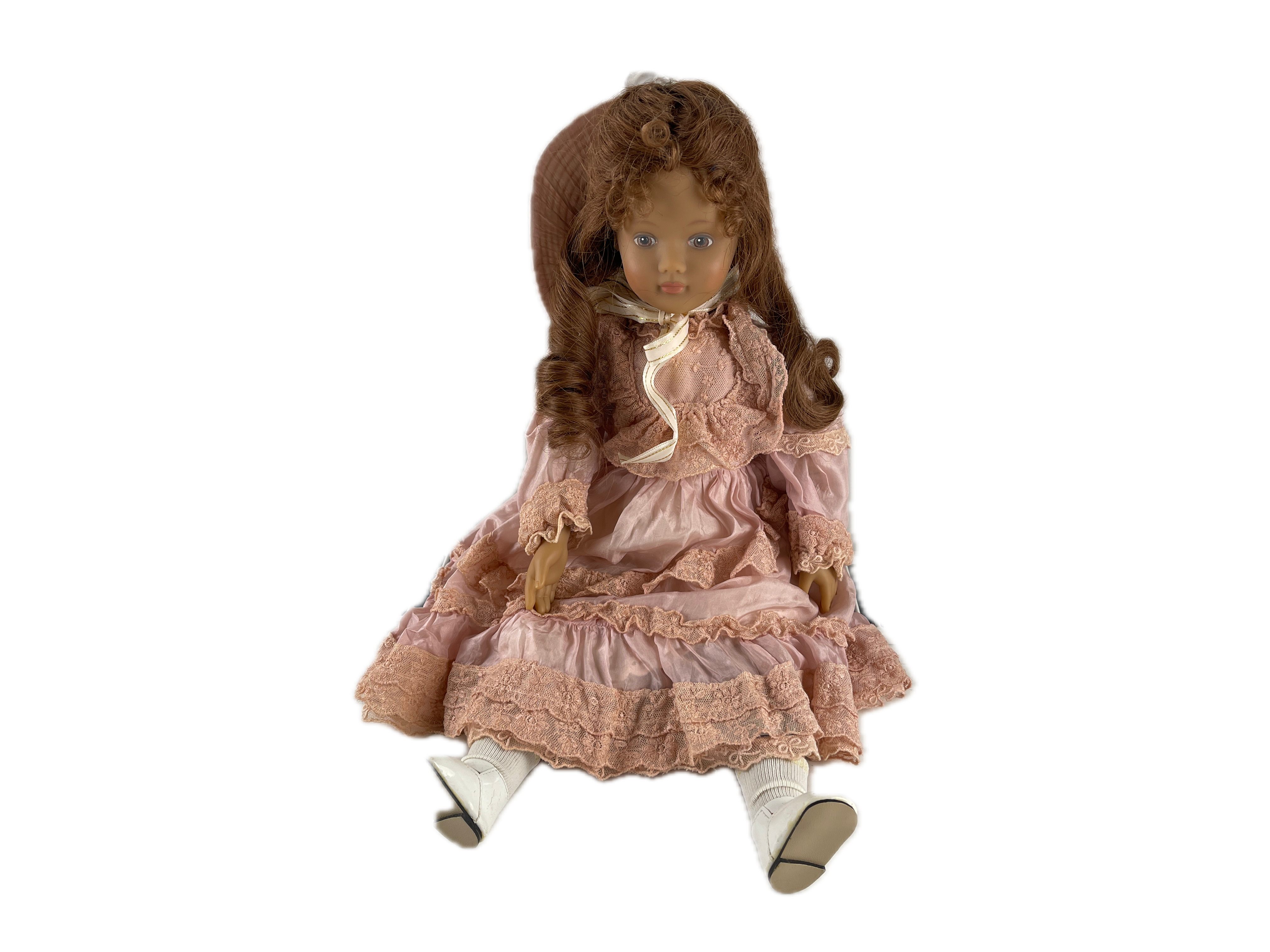 Künstlerpuppe Sammlerpuppe Rothkirch Vinyl Puppe 48 cm. Top Zustand    