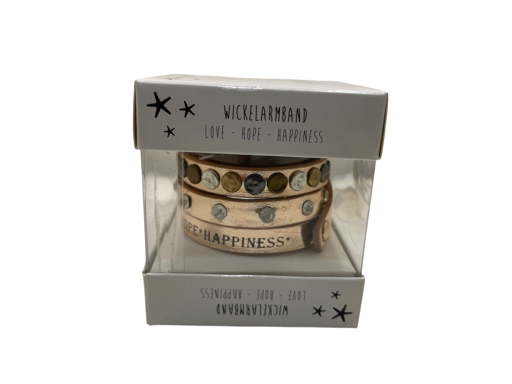 Kunstleder Wickel Armband ca. 59 cm - Ungeöffnet - Top Zustand 