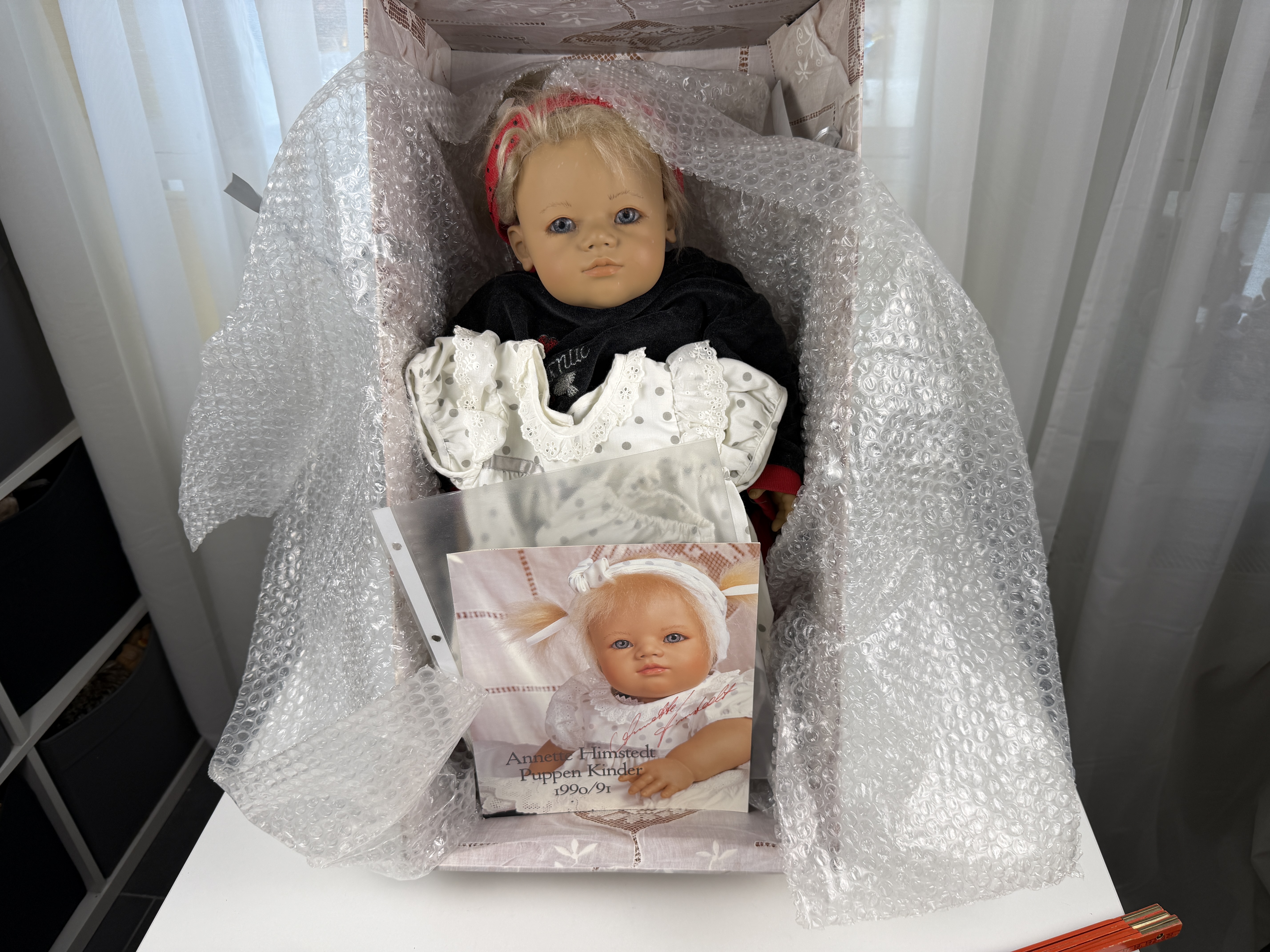 Annette Himstedt Künstlerpuppe Puppe Ännchen 56 cm. Top Zustand 