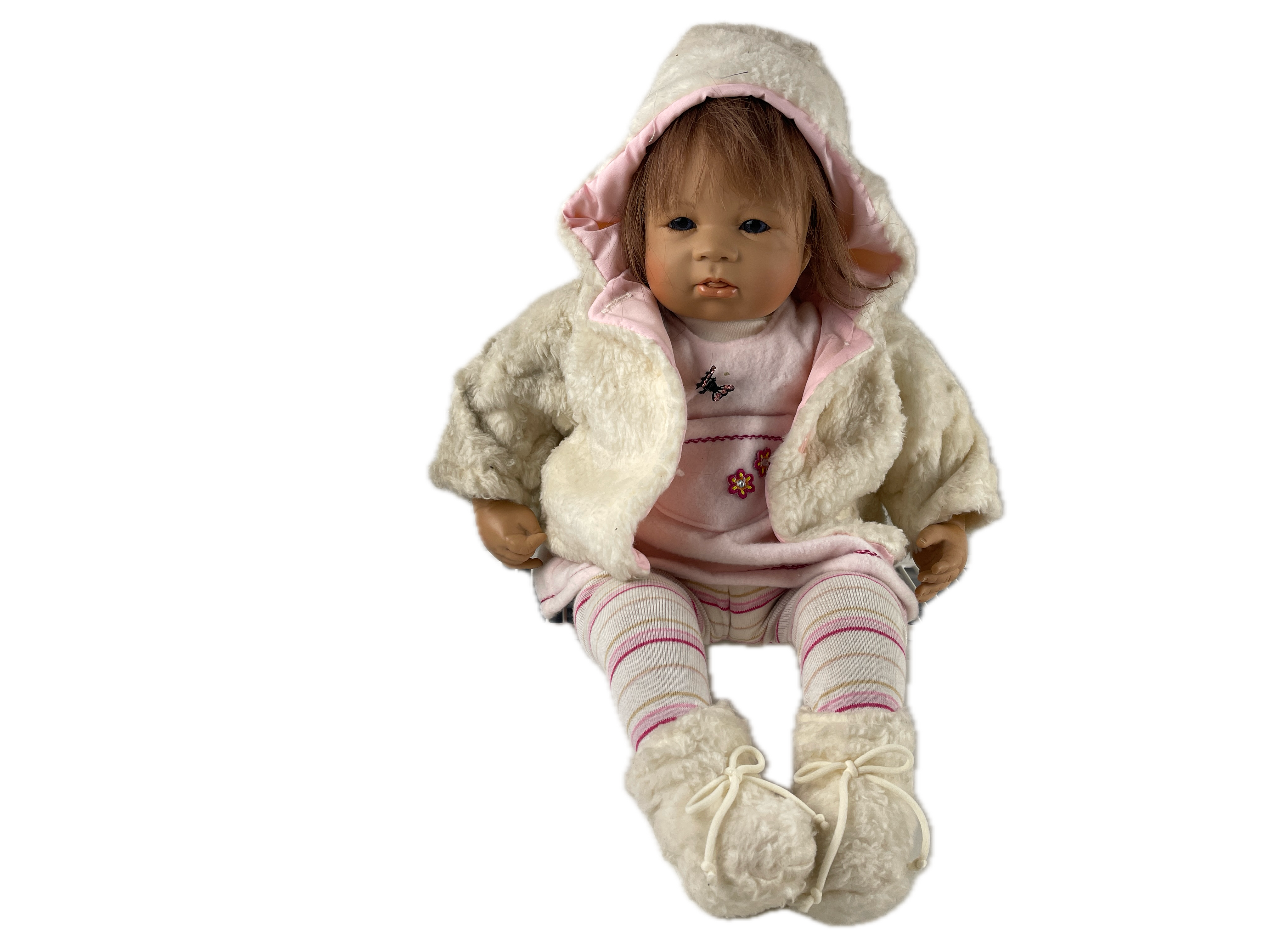 Künstlerpuppe Sammler Rolanda Heimer Vinyl Puppe 48 cm. Top Zustand  