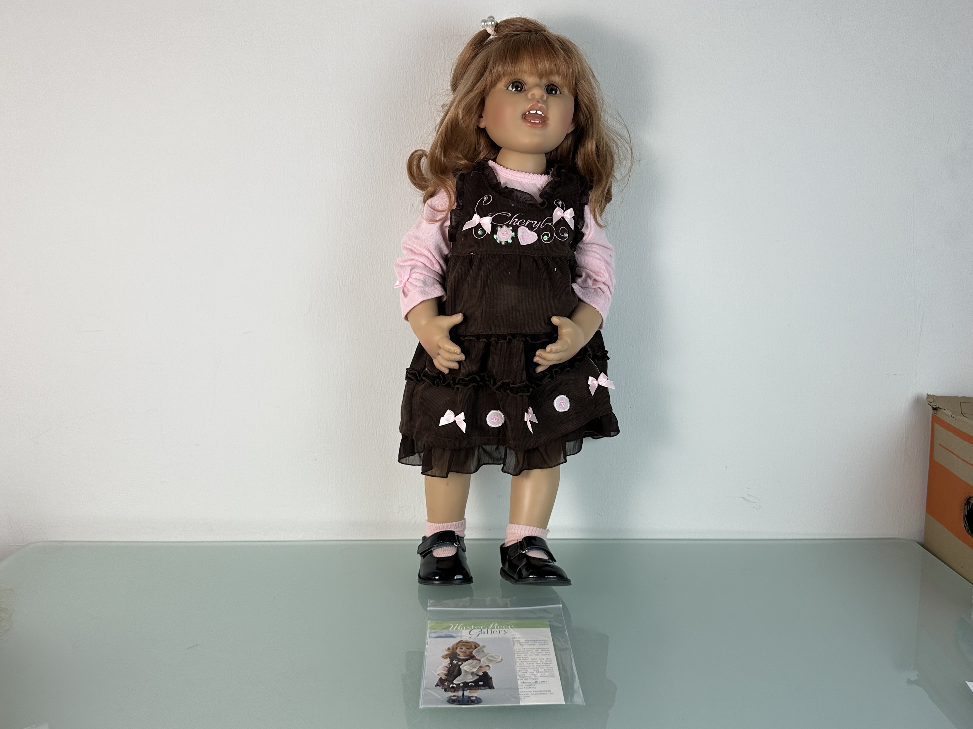 Künstlerpuppe Rosemarie Anna Müller Puppe 65 cm. Top Zustand