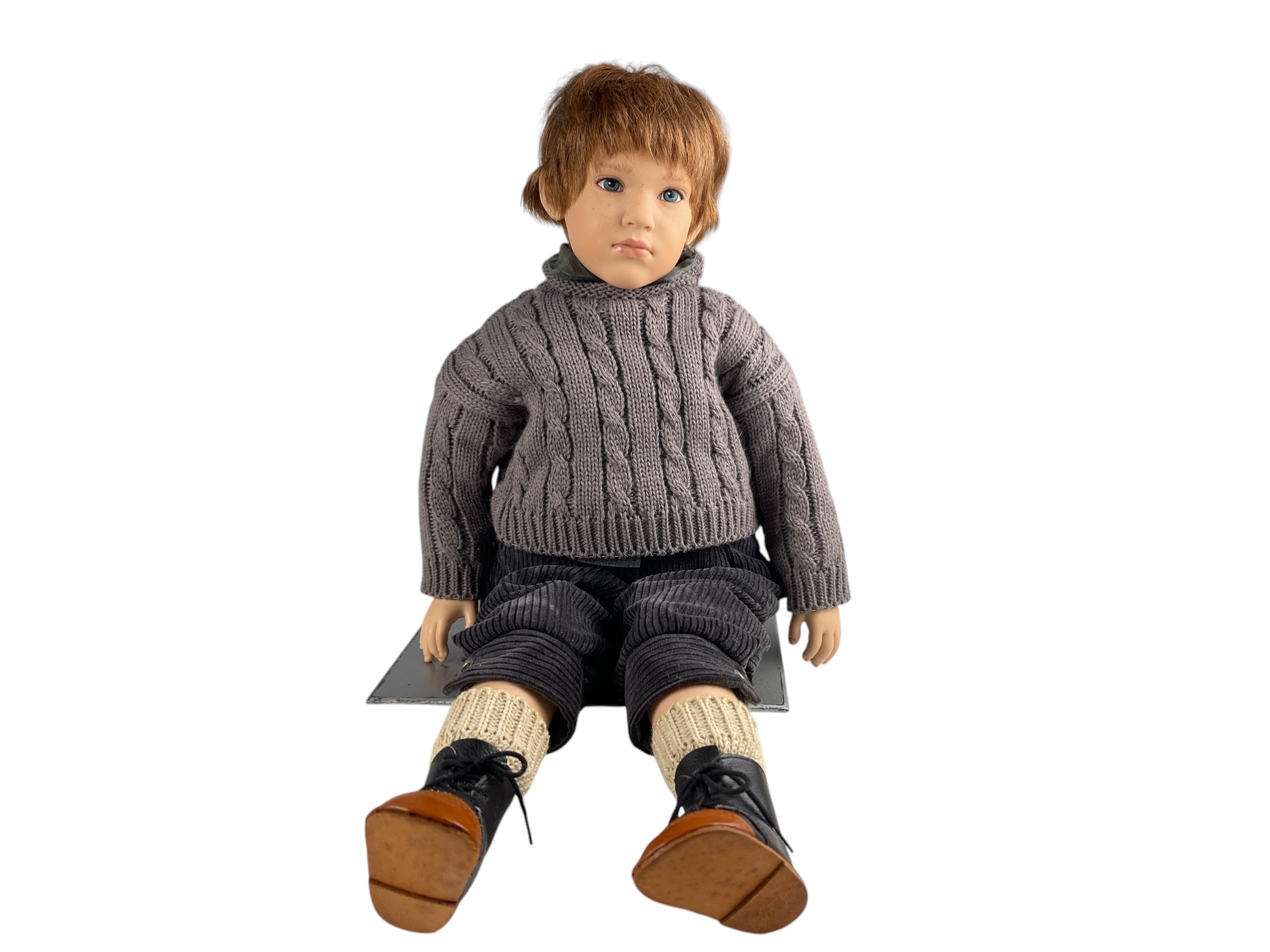 Sigikid Sabine Esche Künstlerpuppe Vinyl Puppe 58 cm. Top Zustand   