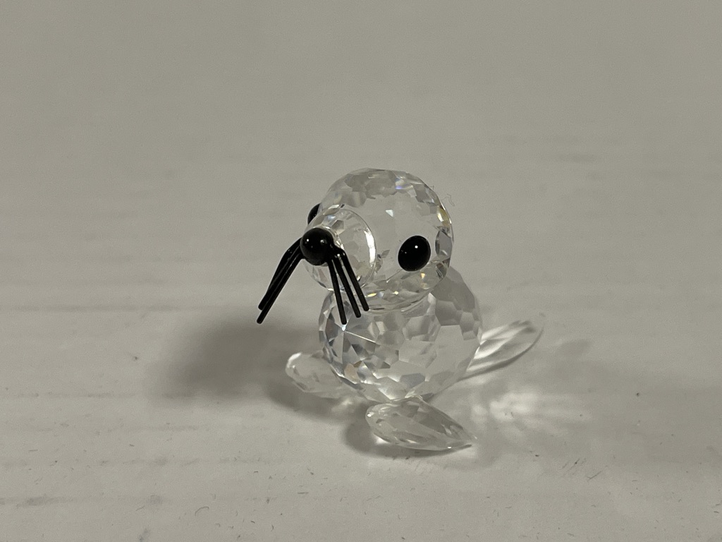  Swarovski Figur 012530 Robbe 4 cm. Top Zustand