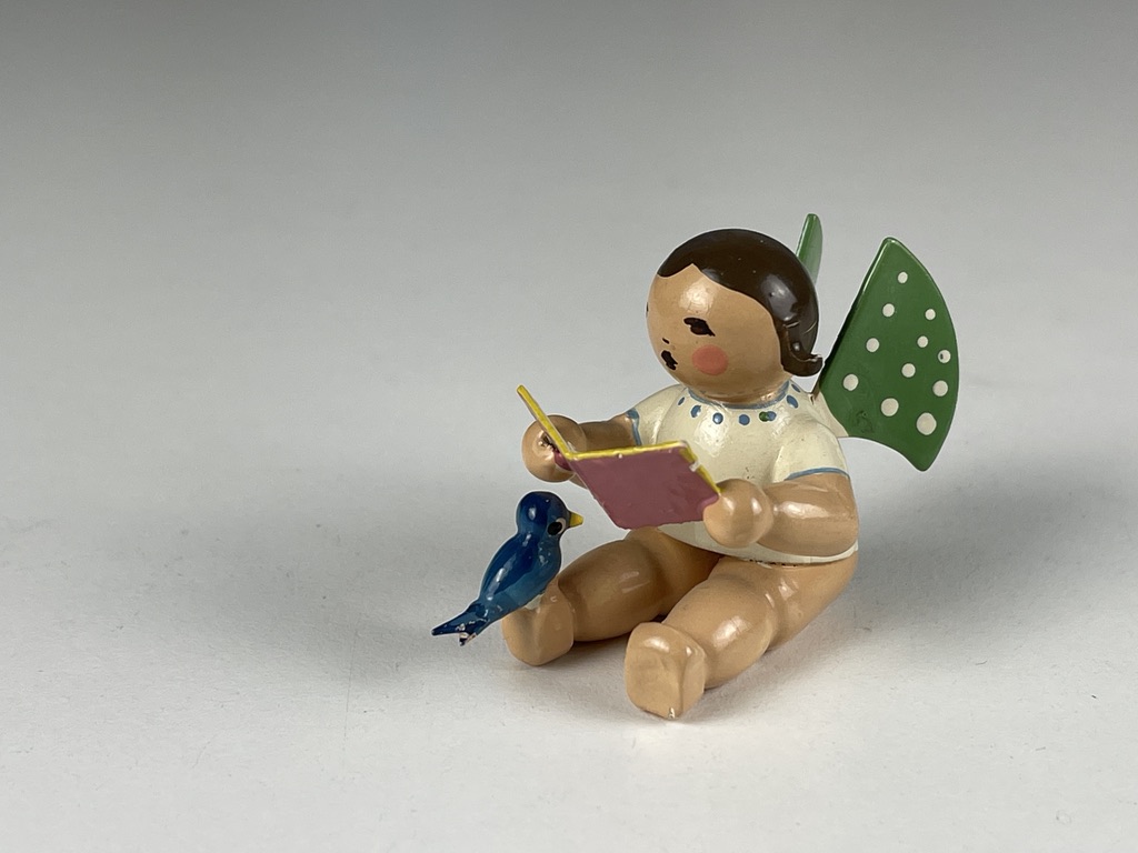 Wendt und Kühn Erzgebirge Figur Engel 4 cm. Zustand  siehe Fotos  