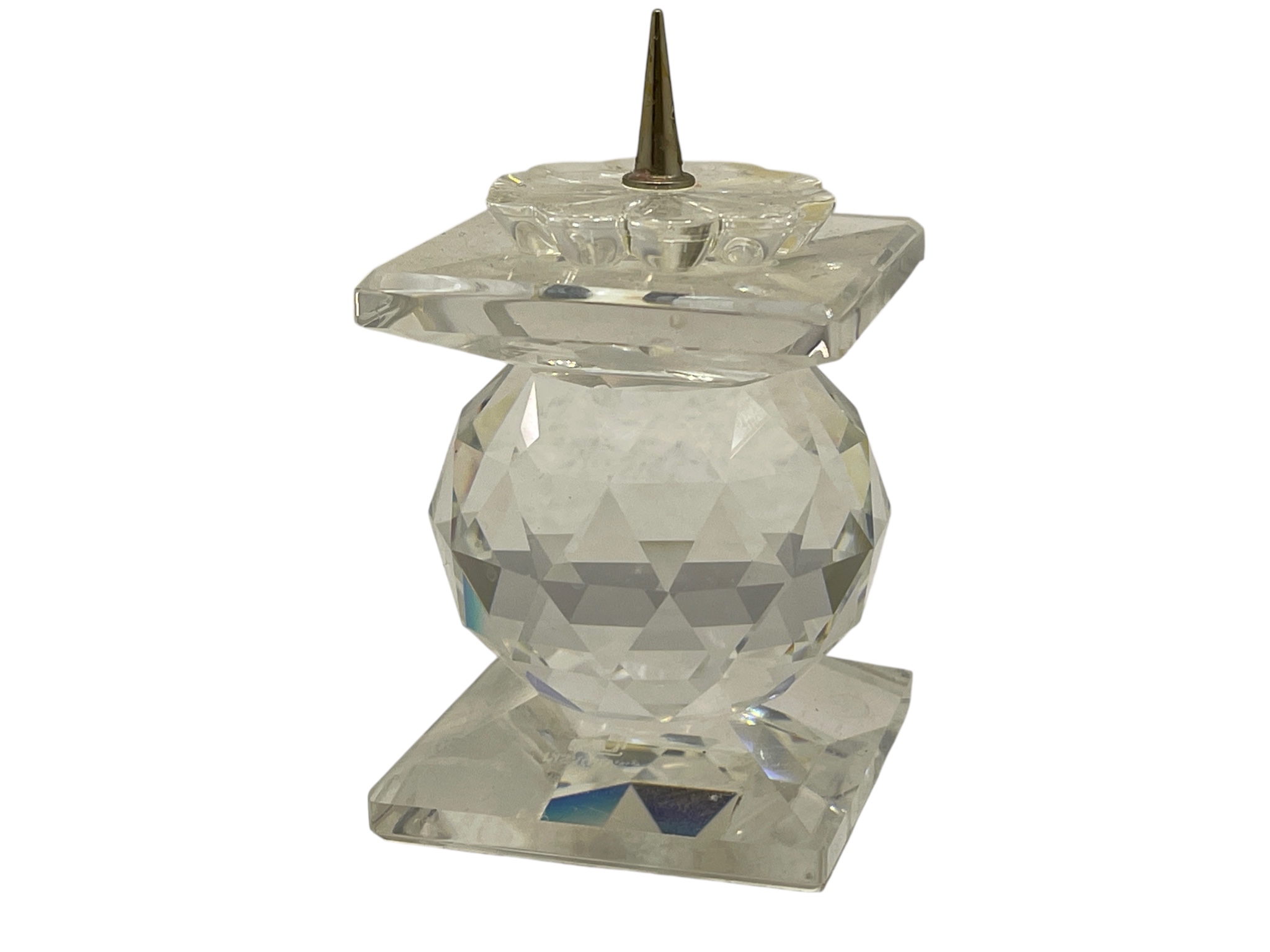 Swarovski Figur Stern Kerzenständer 5 cm. - Top Zustand  