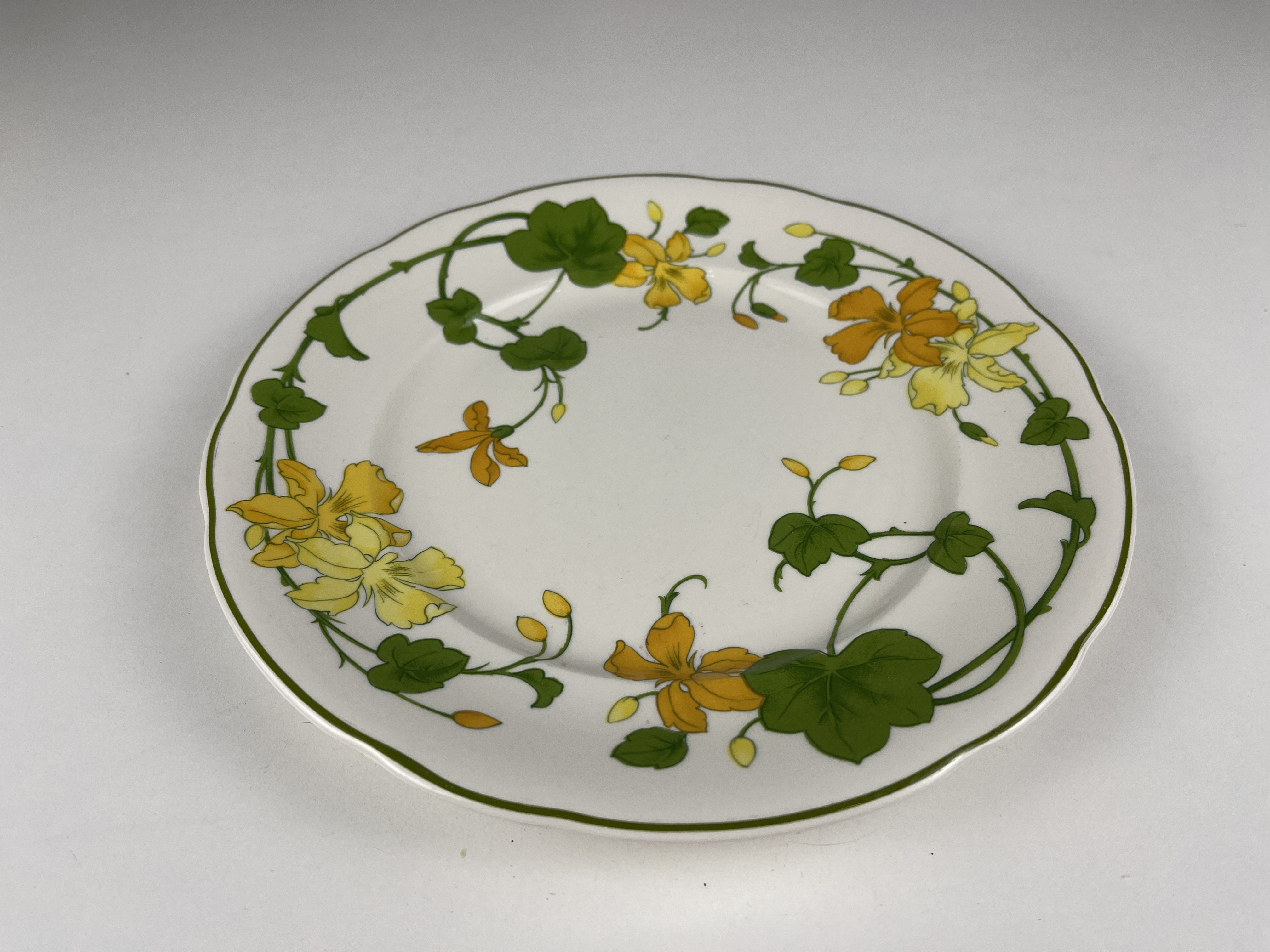 Villeroy & Boch Porzellan Geranium Teller  21 cm - Zustand siehe Fotos  