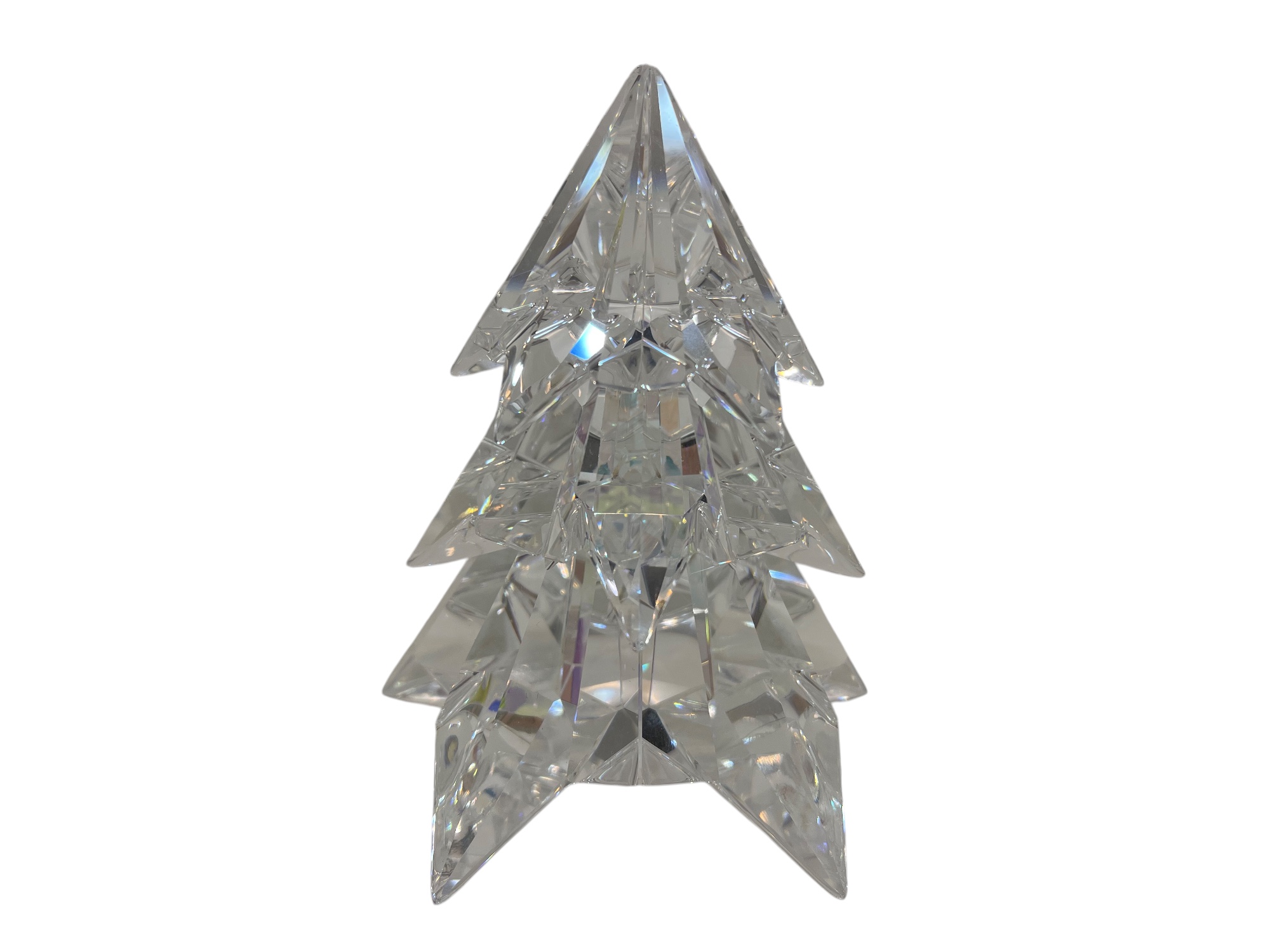Swarovski Figur 5223605 Weihnachtsbaum AB (Ohne Sternspitze) 10 cm.  Zustand siehe Fotos