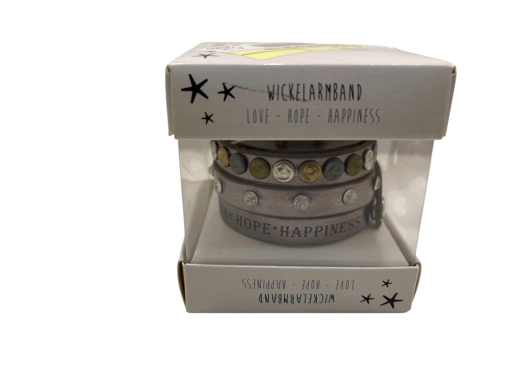 Kunstleder Wickel Armband ca. 59 cm - Ungeöffnet - Top Zustand  