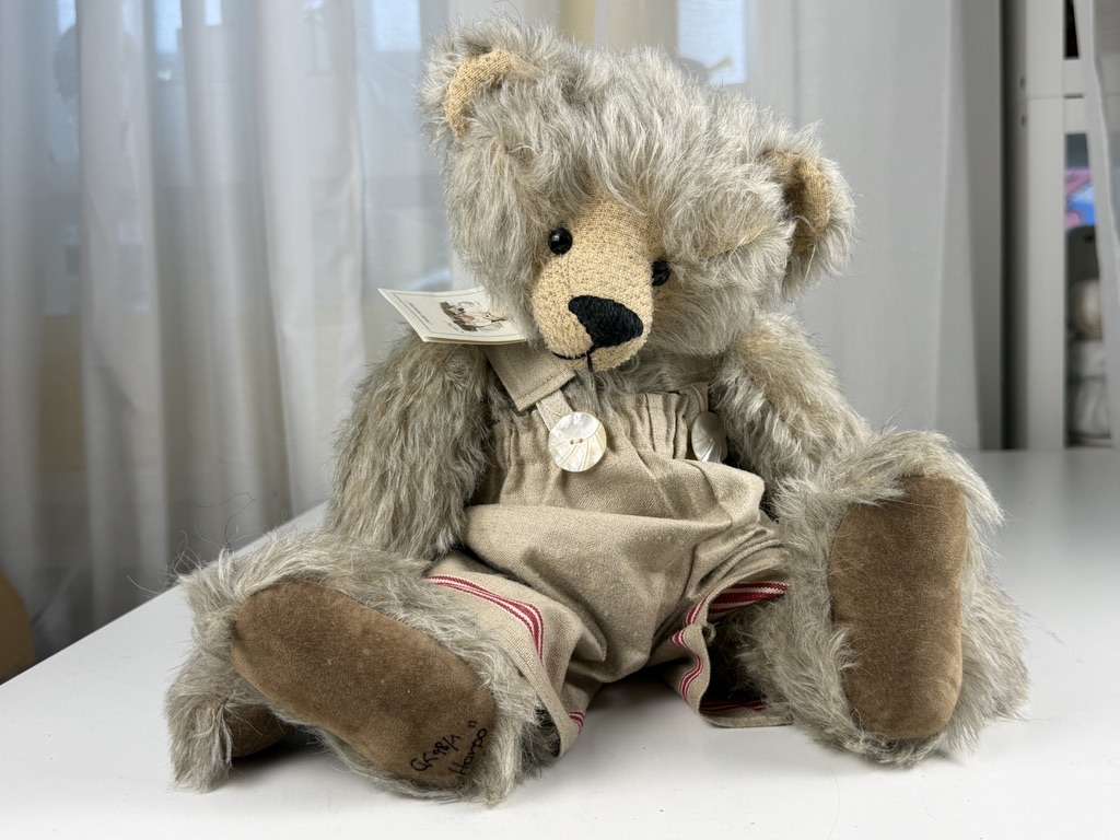 Künstlerbär Teddy Hünfelder Bären Christiane Kaufmann Bär 42 cm Top Zustand