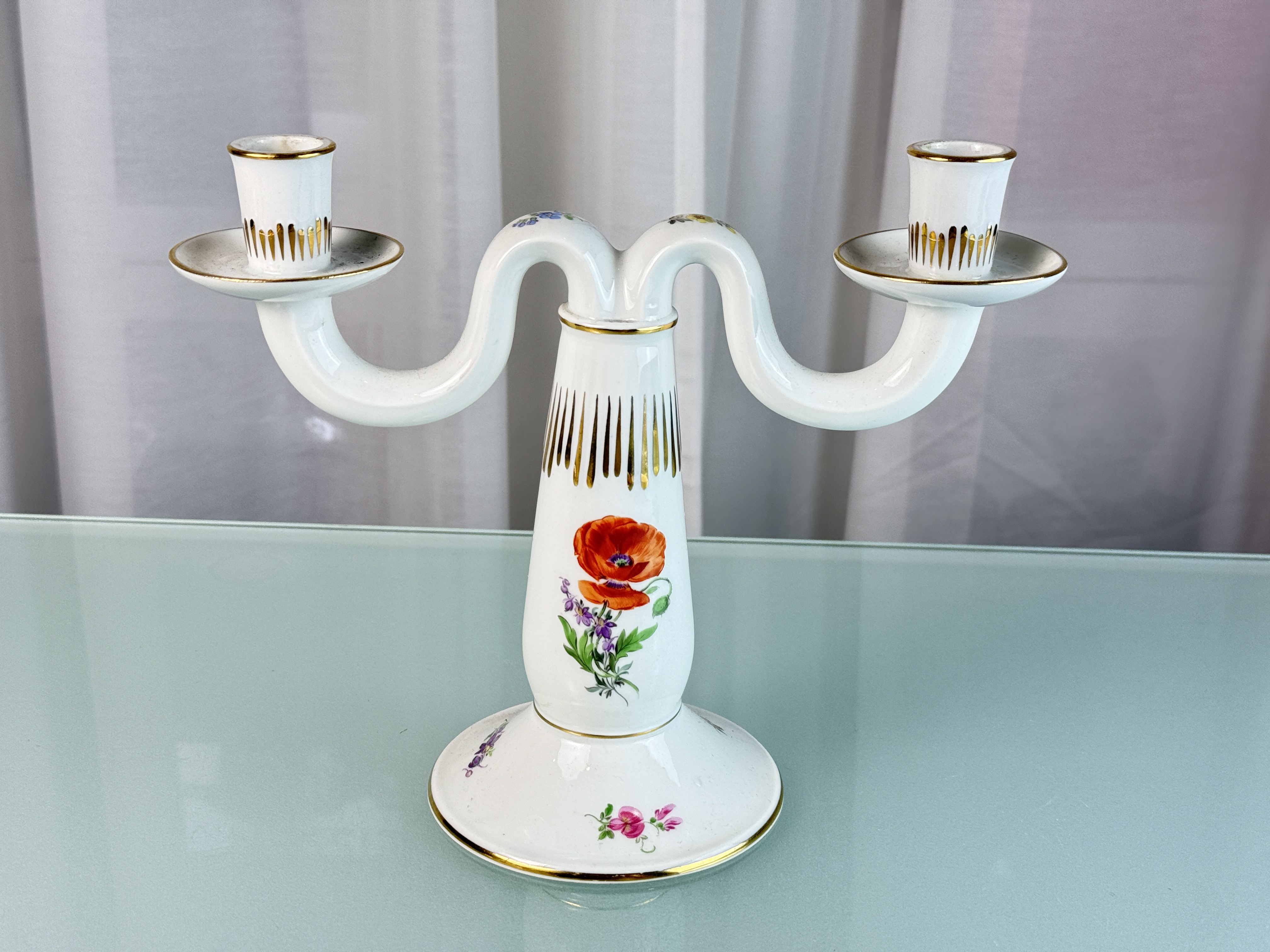 Meissen Porzellan Kerzenständer 20 cm. 1 Wahl  Top Zustand   Meissen Porzellan Kerzenständer 20 cm. 1 Wahl  Top Zustand