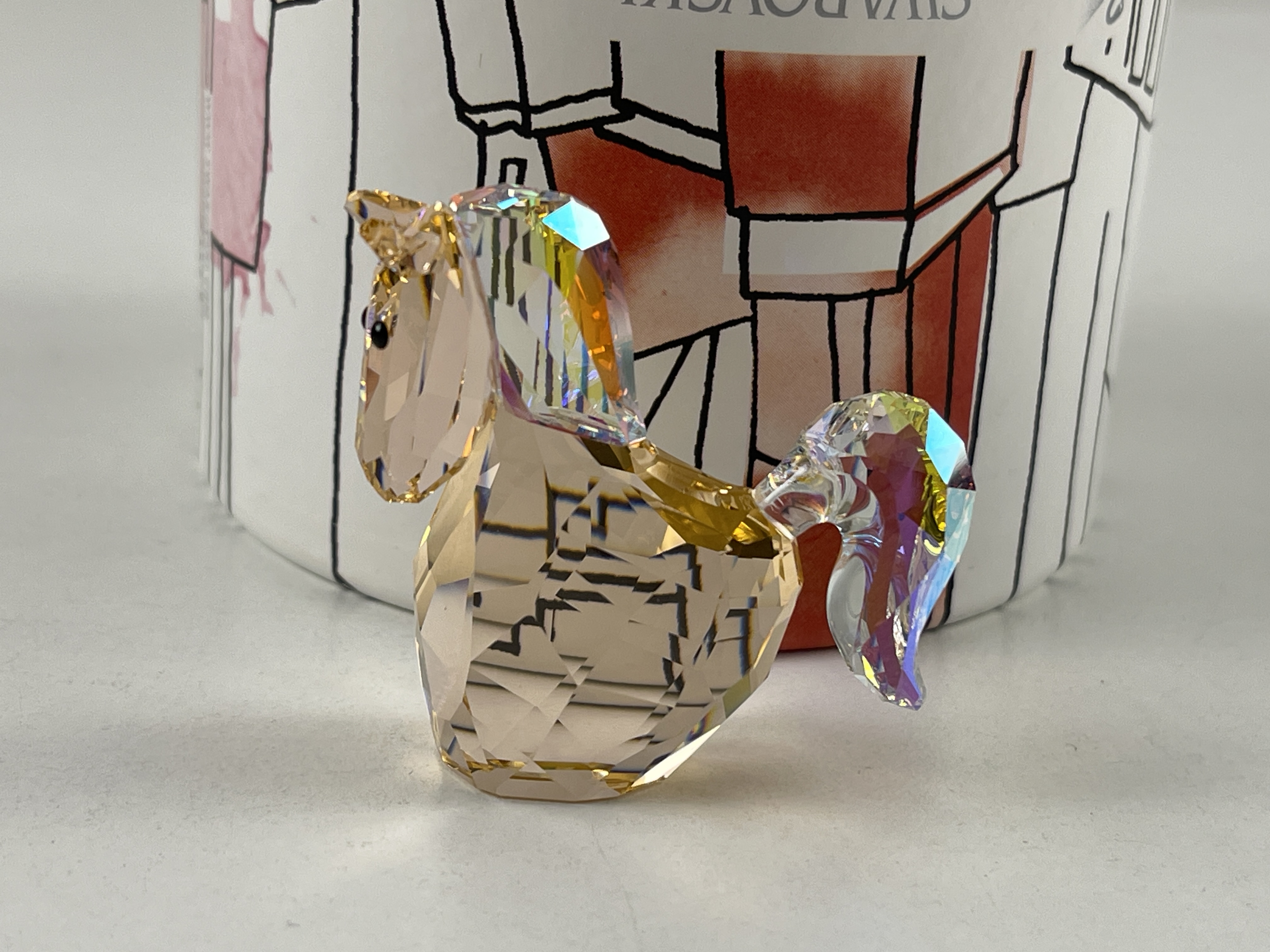 Swarovski Figur 1073336 Pferd Rosalia 4,3 cm. Ovp Zertifikat Top Zustand  