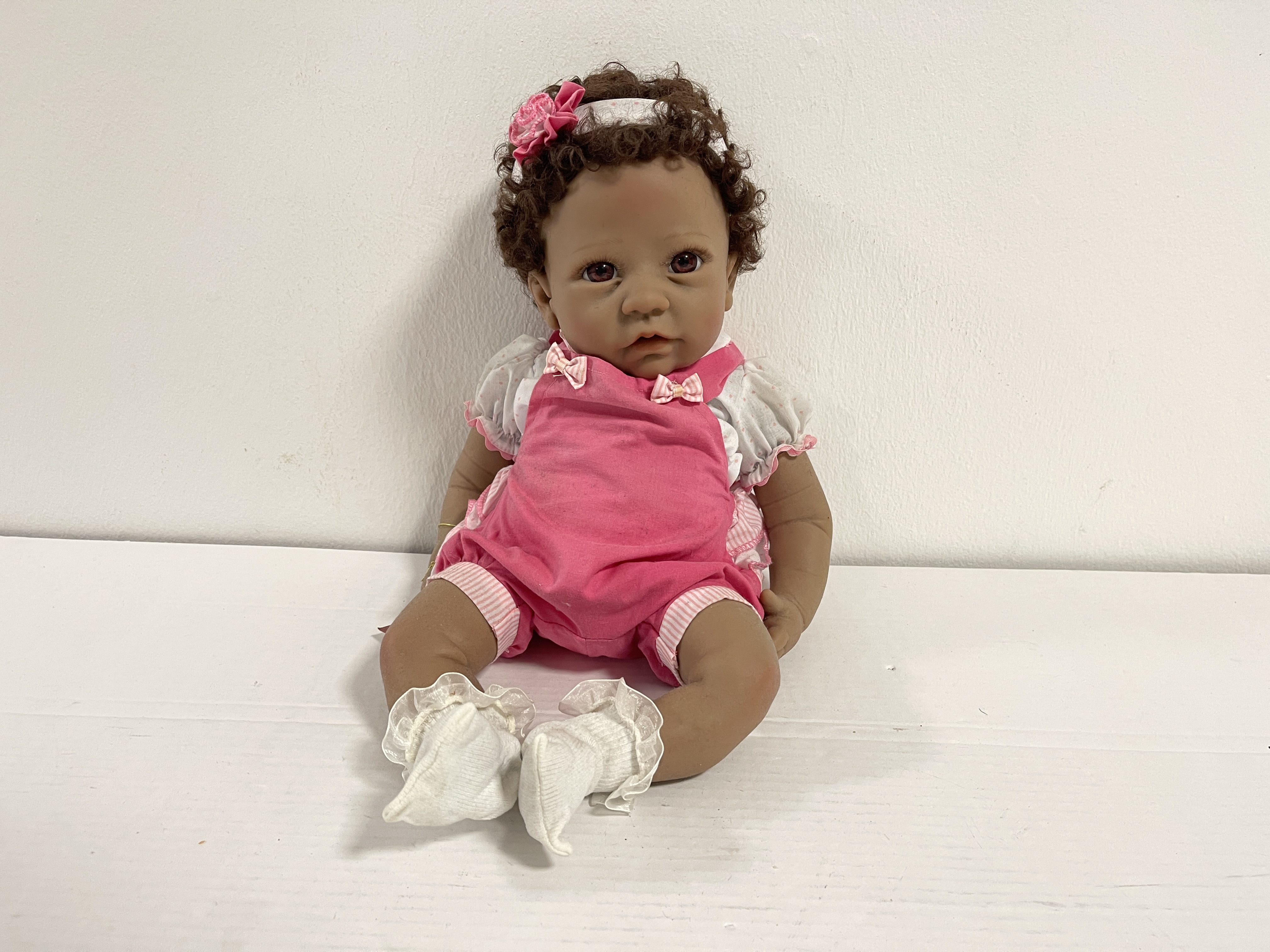  Künstlerpuppe Sammler Linda Murray Vinyl Puppe 44 cm. Zustand siehe Fotos