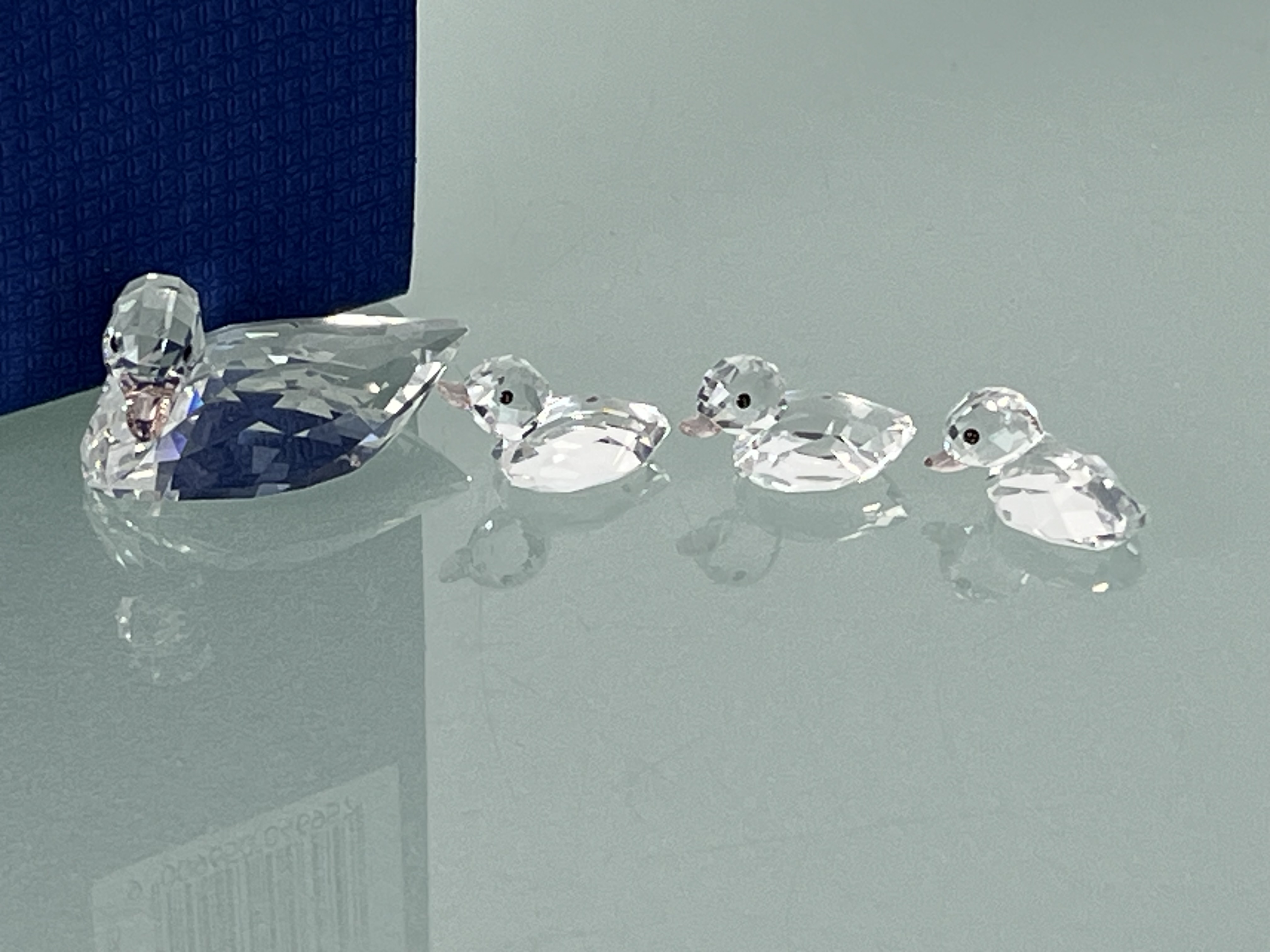 Swarovski Figur 5004695 Entenfamilie 3,8 cm. Mit OVP & Zertifikat - Top Zustand