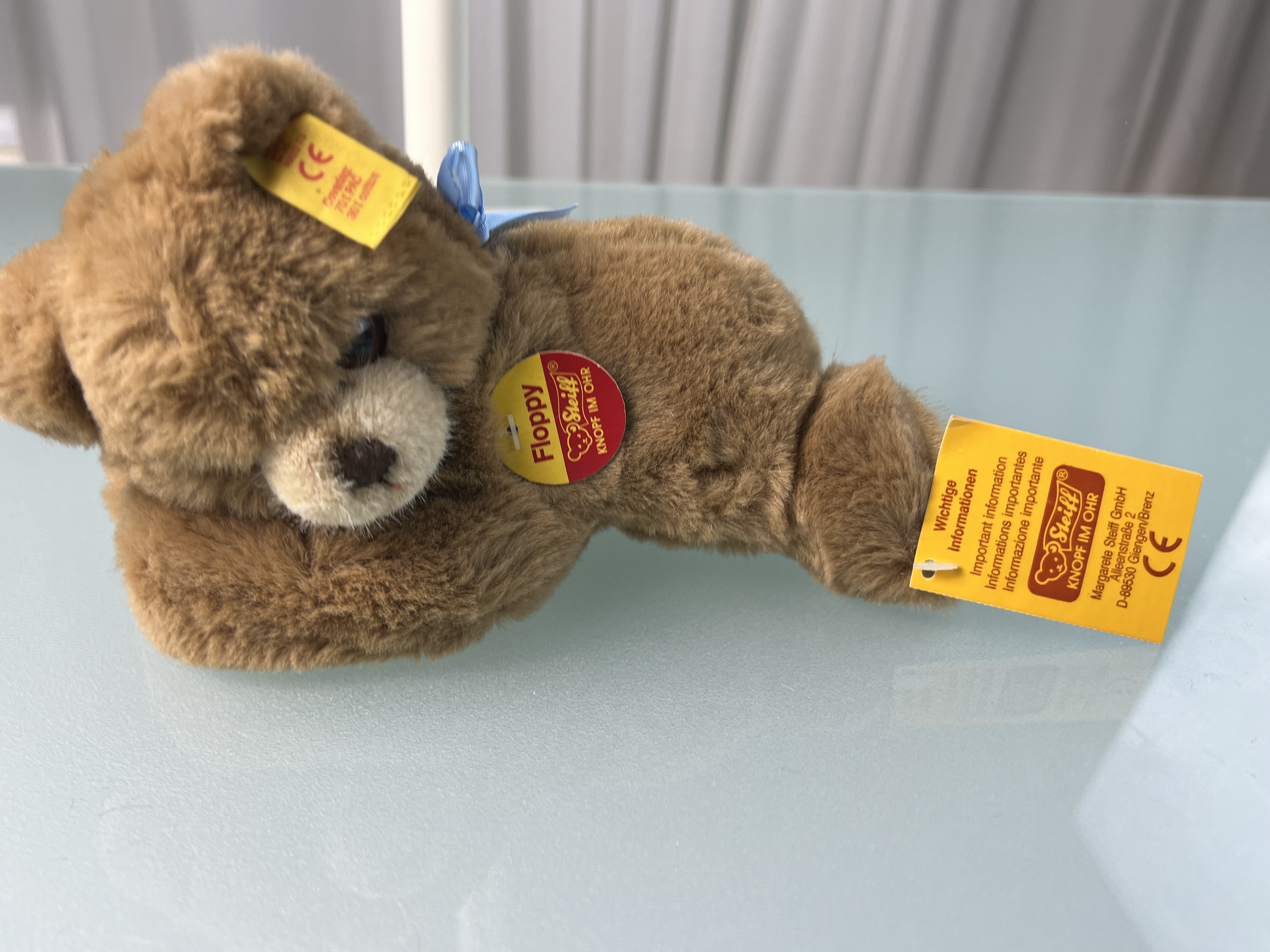 Steiff Tier 082108 Teddybär 18 cm. Top Zustand     